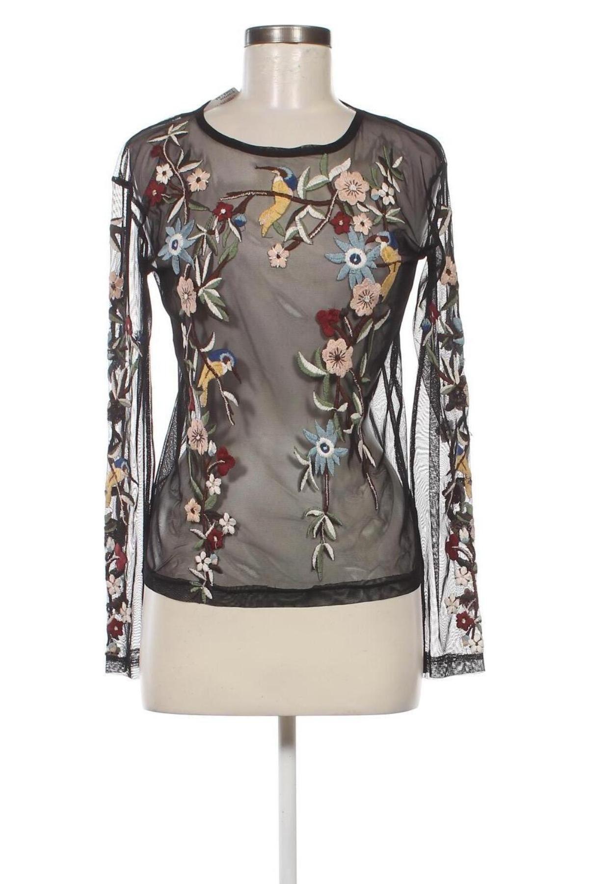 Damen Shirt Zara, Größe M, Farbe Schwarz, Preis 7,98 €
