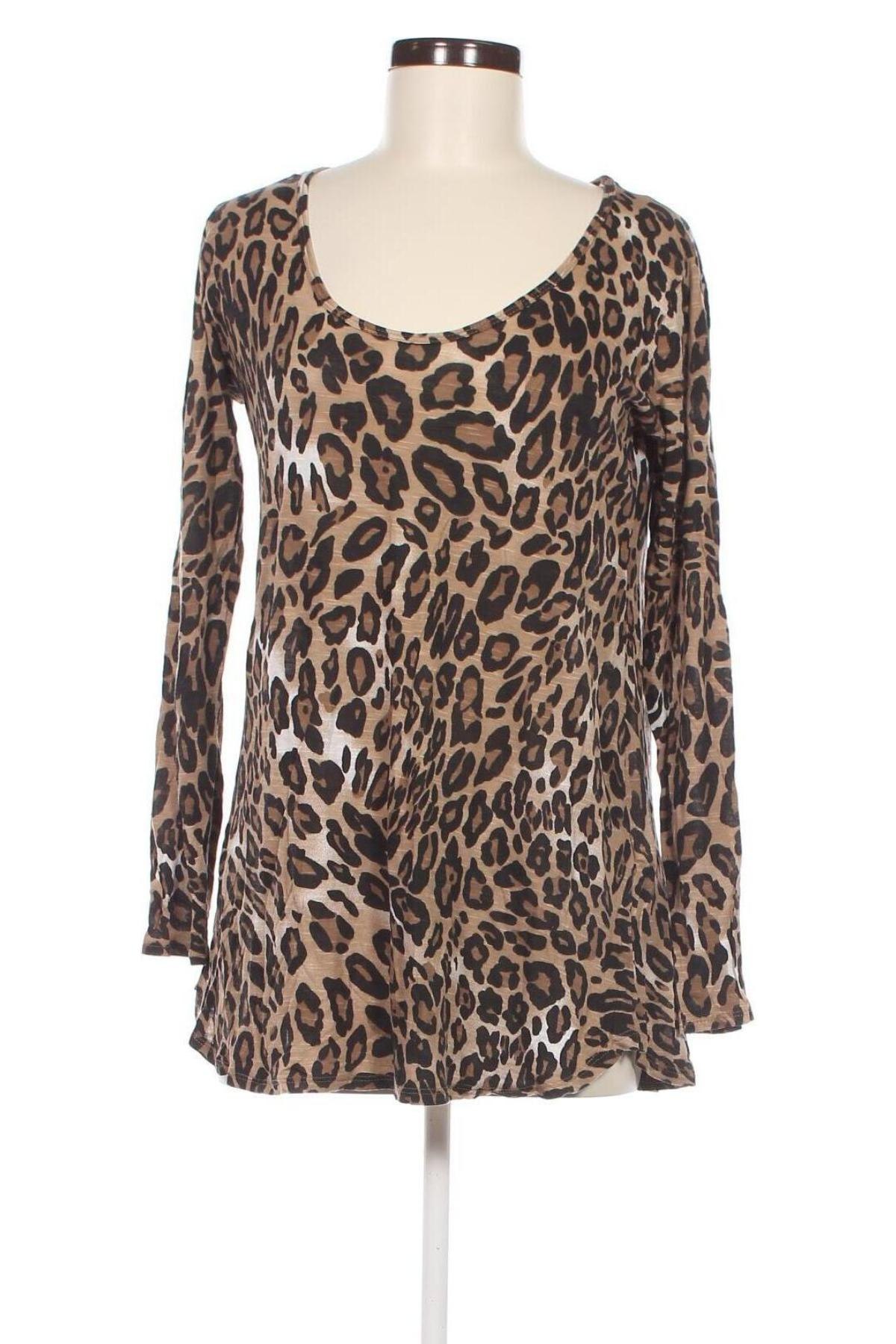 Дамска блуза Zara, Размер L, Цвят Многоцветен, Цена 15,60 лв.