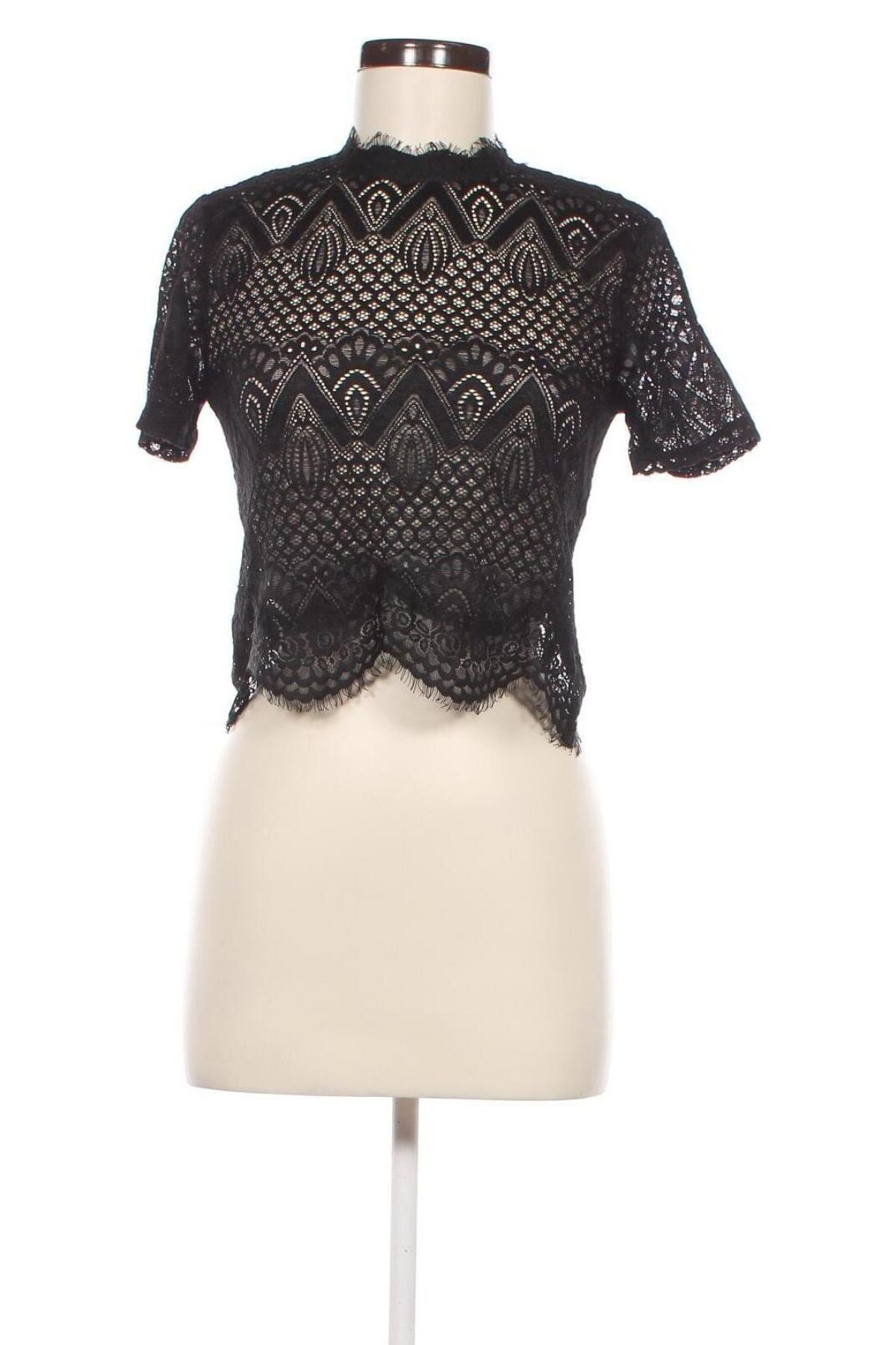 Γυναικεία μπλούζα Zara, Μέγεθος M, Χρώμα Μαύρο, Τιμή 17,93 €