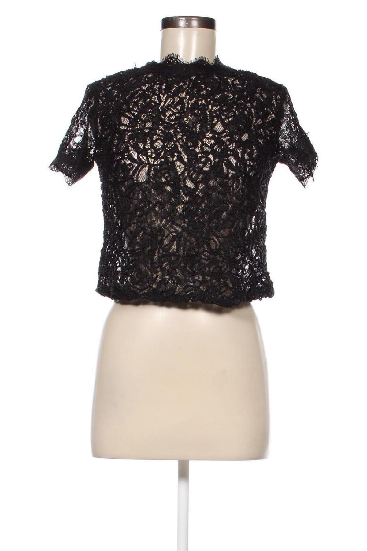 Γυναικεία μπλούζα Zara, Μέγεθος S, Χρώμα Μαύρο, Τιμή 4,95 €