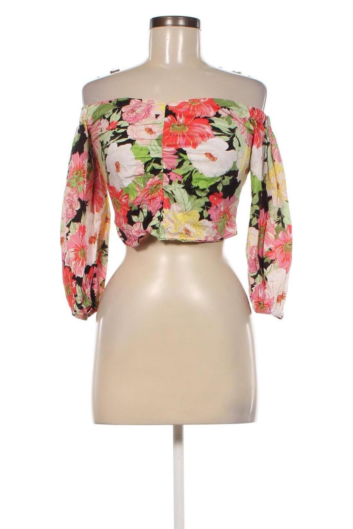Damen Shirt Zara, Größe M, Farbe Mehrfarbig, Preis 7,52 €