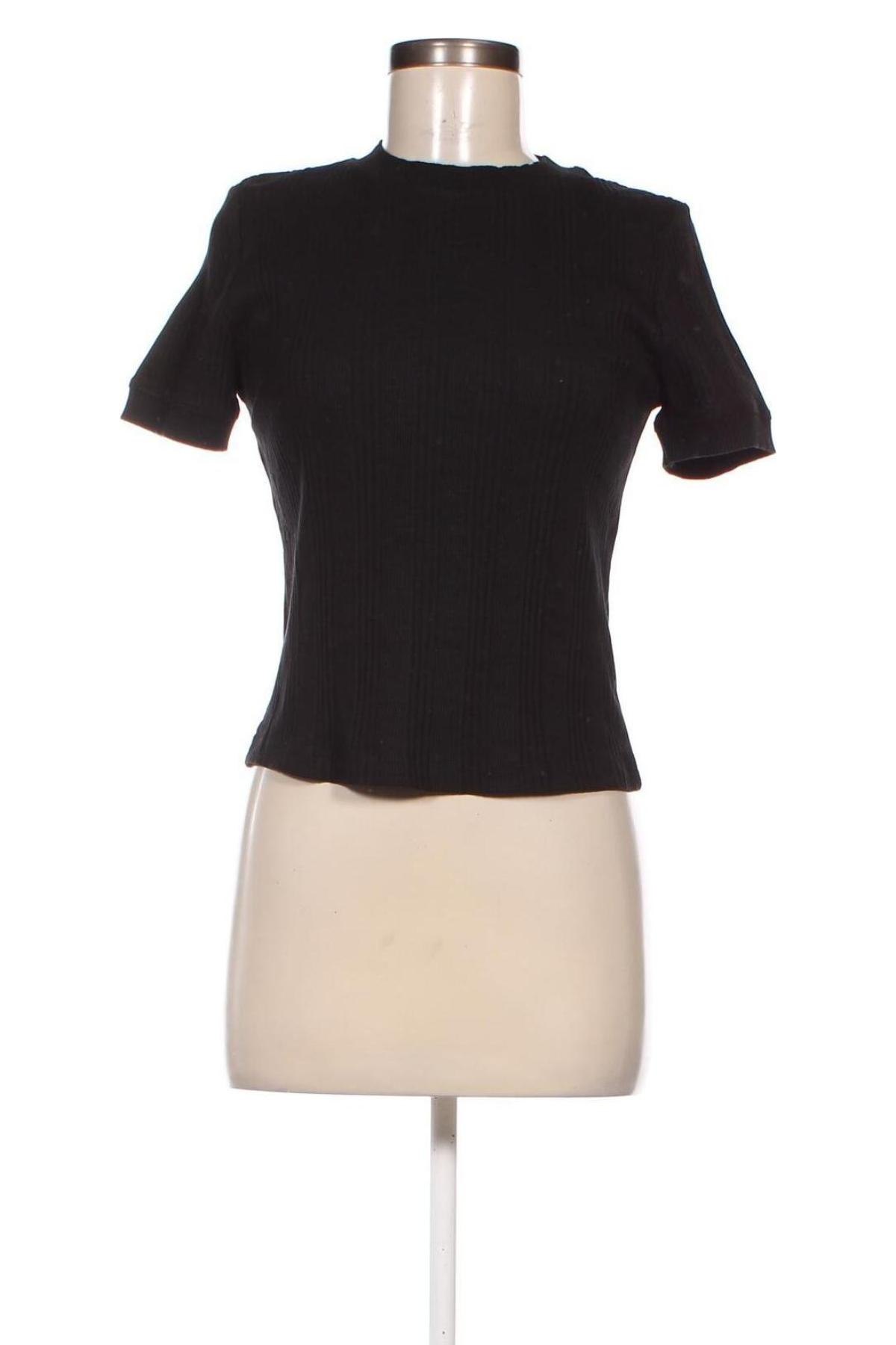 Дамска блуза Zara, Размер M, Цвят Черен, Цена 11,73 лв.