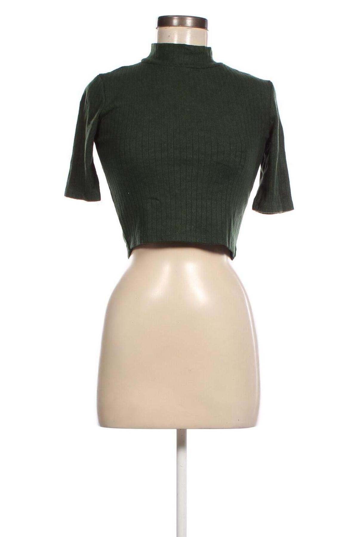 Γυναικεία μπλούζα Zara, Μέγεθος S, Χρώμα Πράσινο, Τιμή 5,44 €
