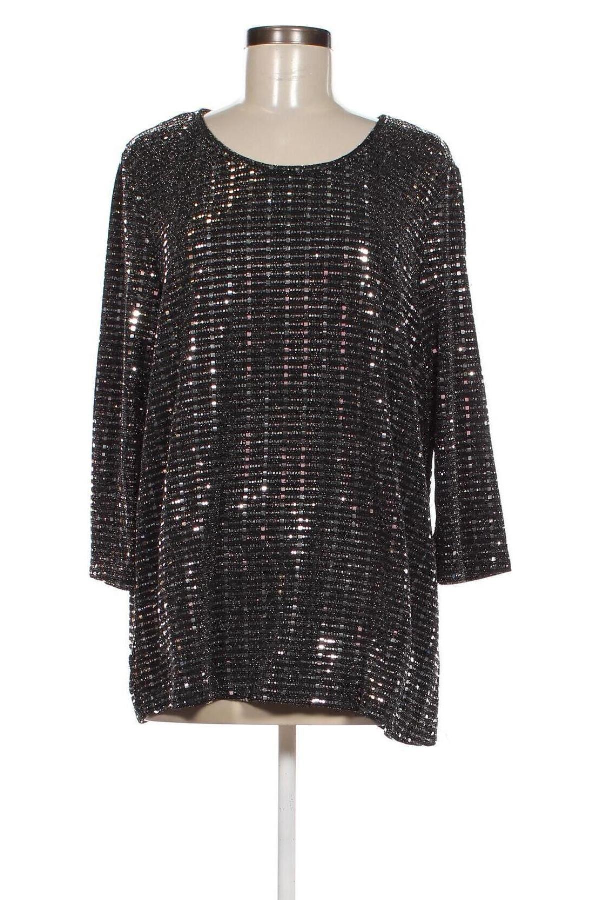 Дамска блуза Zizzi, Размер XXL, Цвят Черен, Цена 19,50 лв.