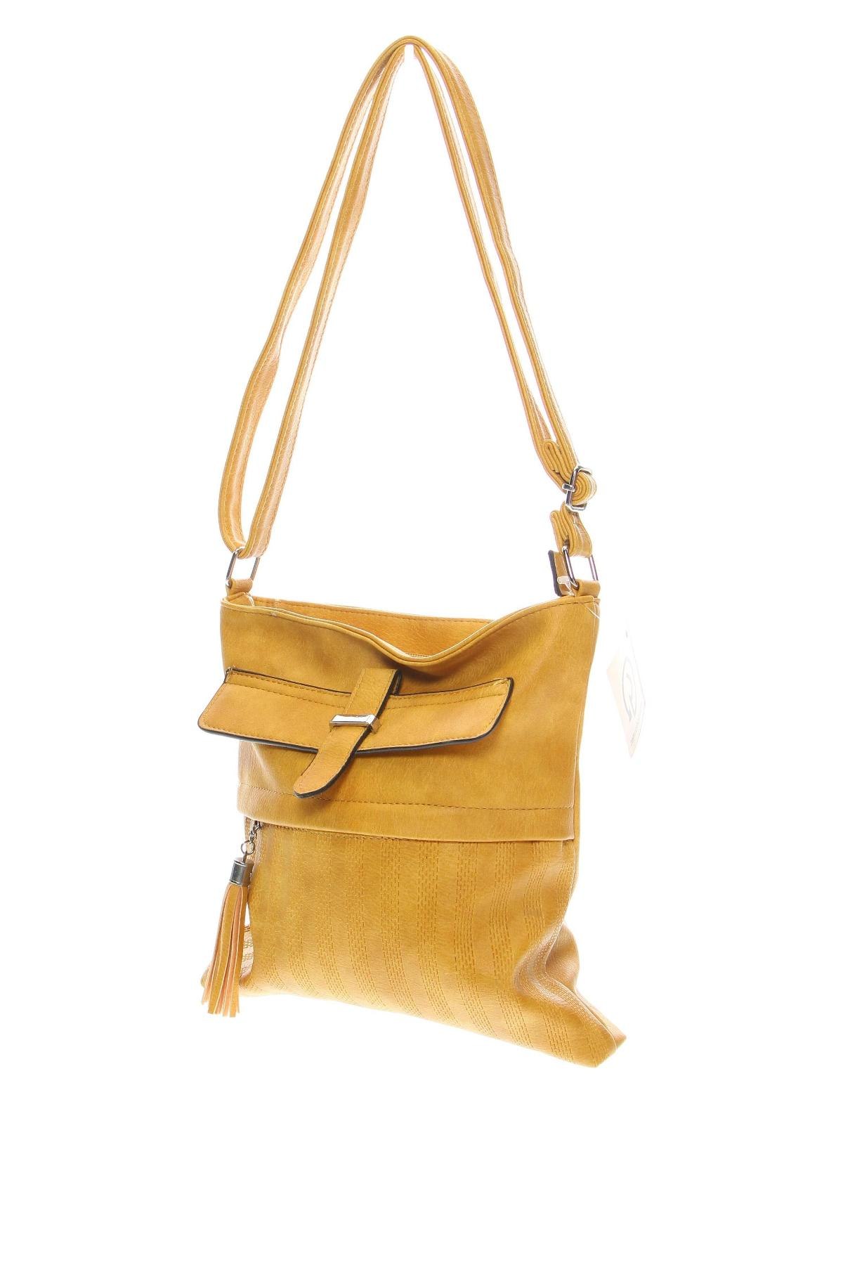 Γυναικεία τσάντα, Χρώμα Κίτρινο, Τιμή 9,72 €