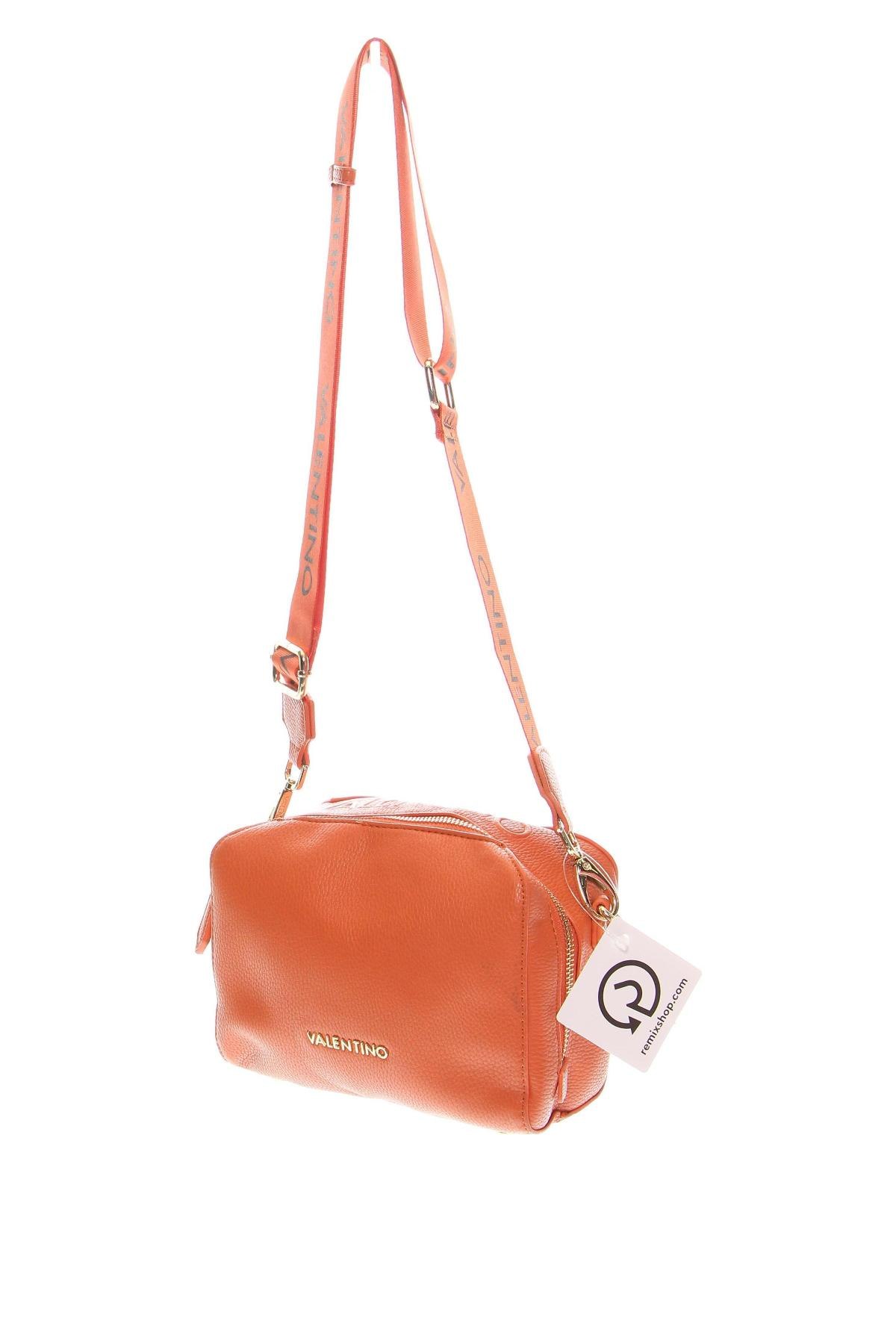Γυναικεία τσάντα Valentino Di Mario Valentino, Χρώμα Πορτοκαλί, Τιμή 133,51 €