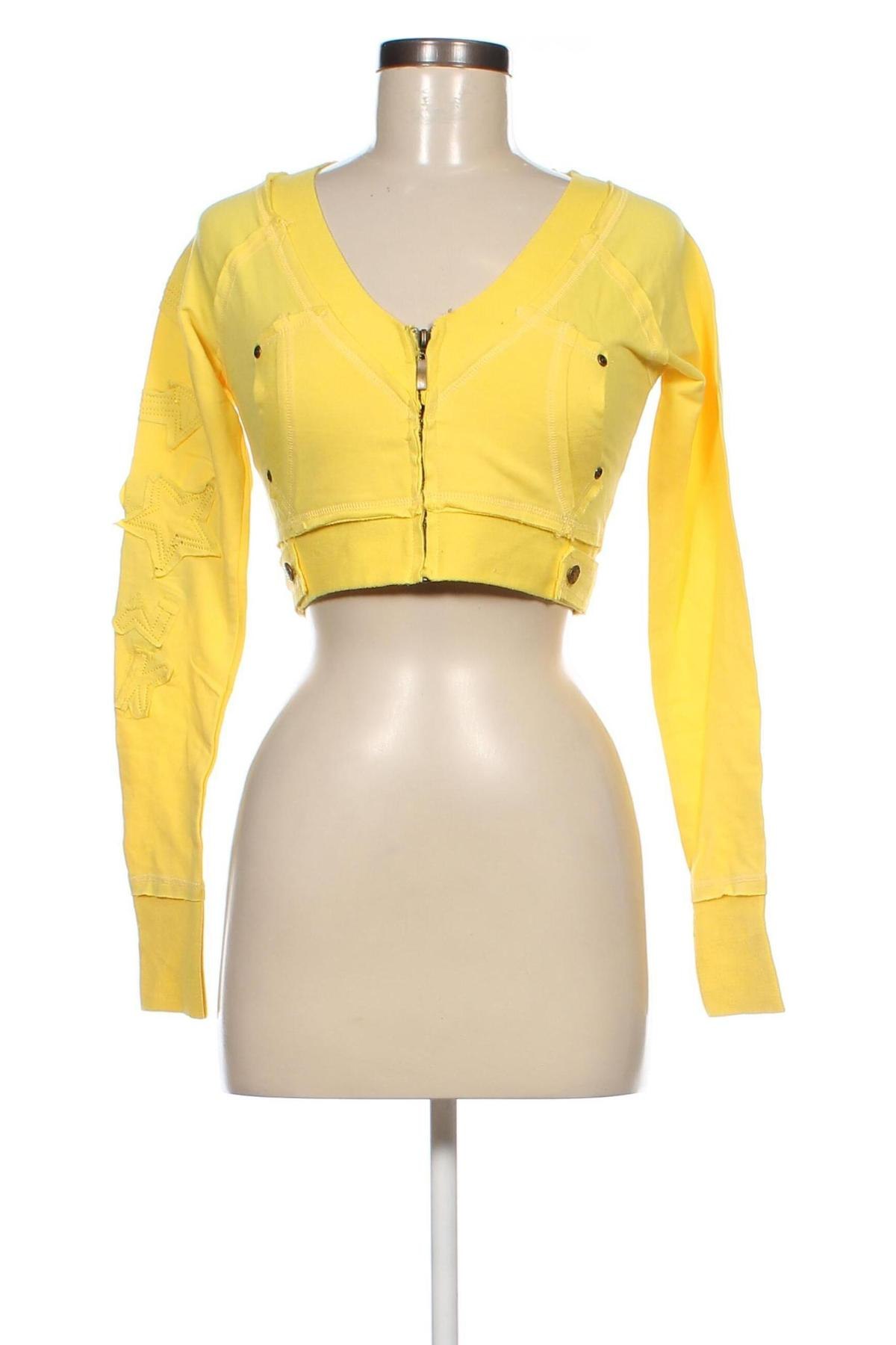 Damen Strickjacke, Größe M, Farbe Gelb, Preis 15,25 €