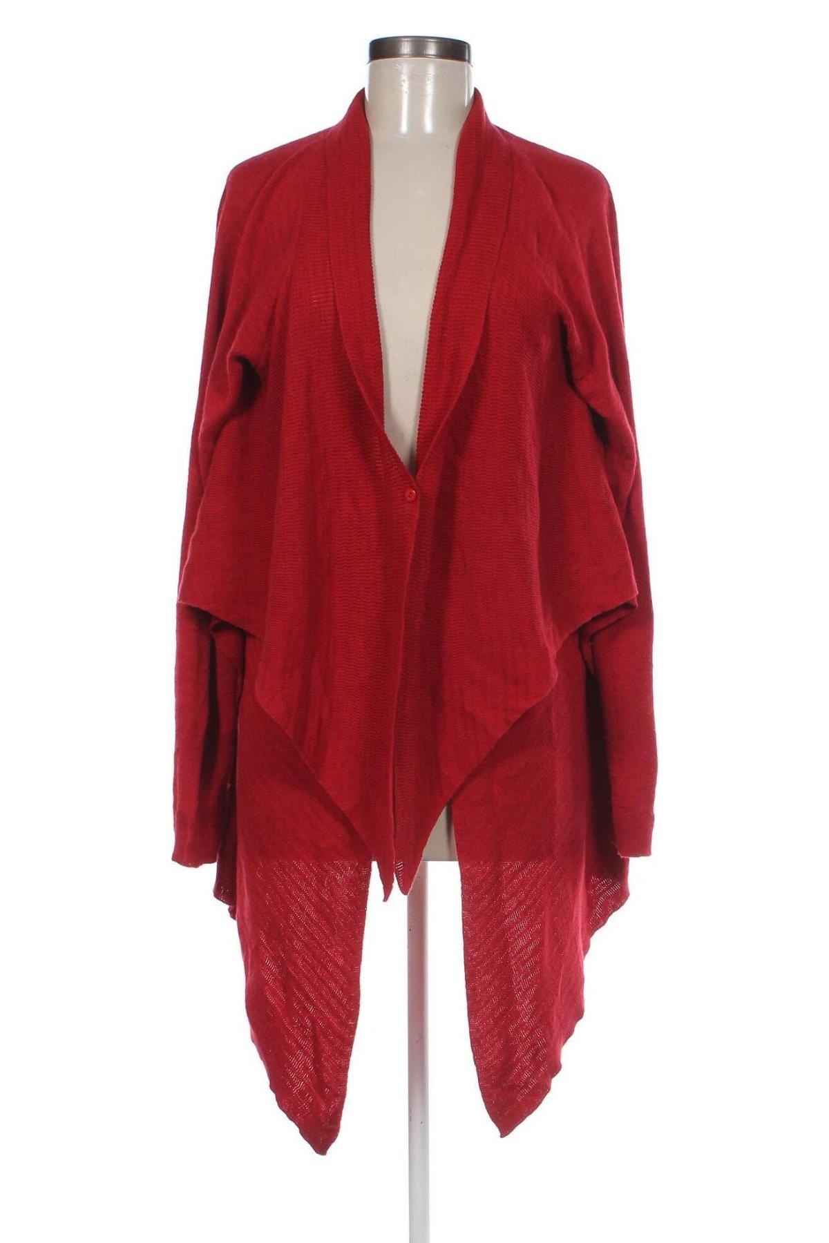 Damen Strickjacke, Größe M, Farbe Rot, Preis € 10,09