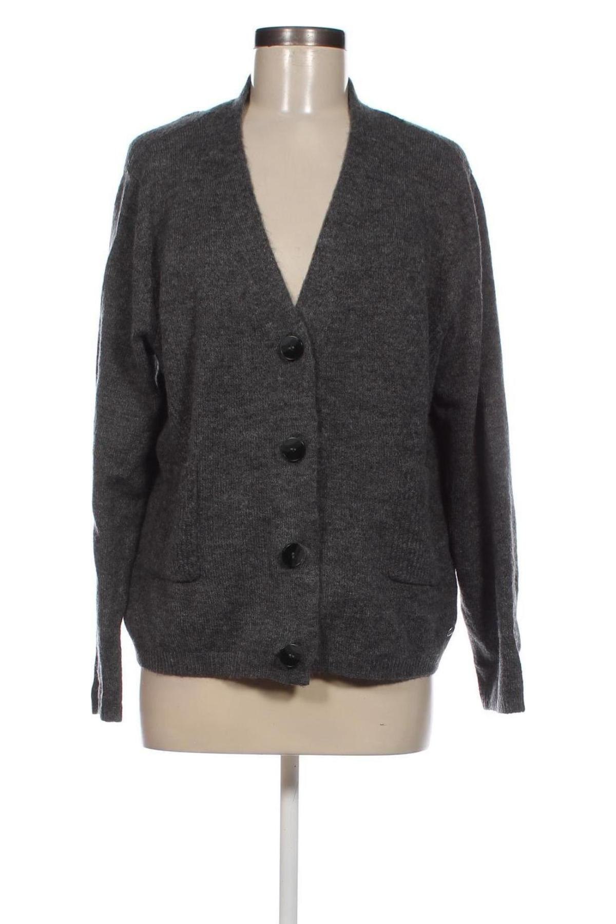 Damen Strickjacke, Größe M, Farbe Grau, Preis 10,09 €