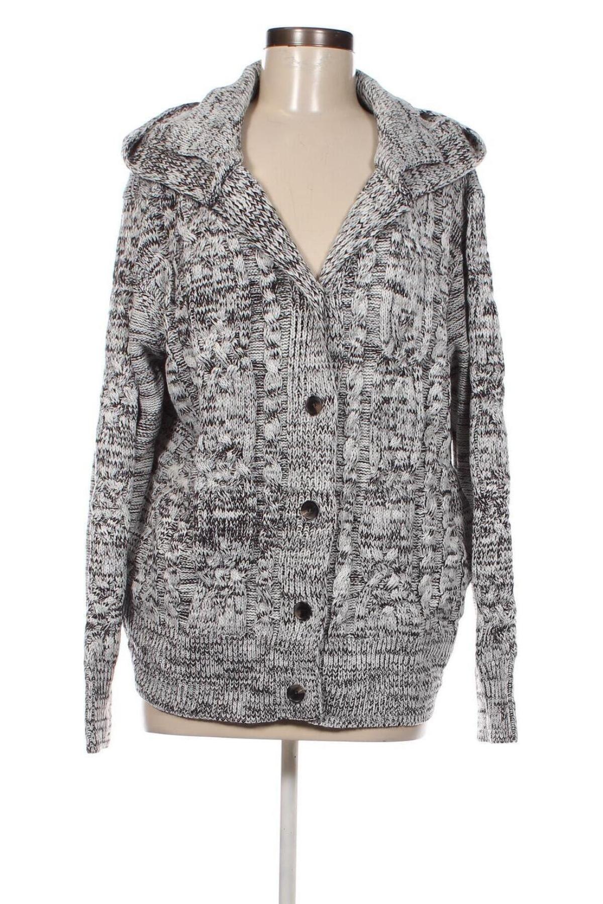 Damen Strickjacke, Größe L, Farbe Grau, Preis € 4,49