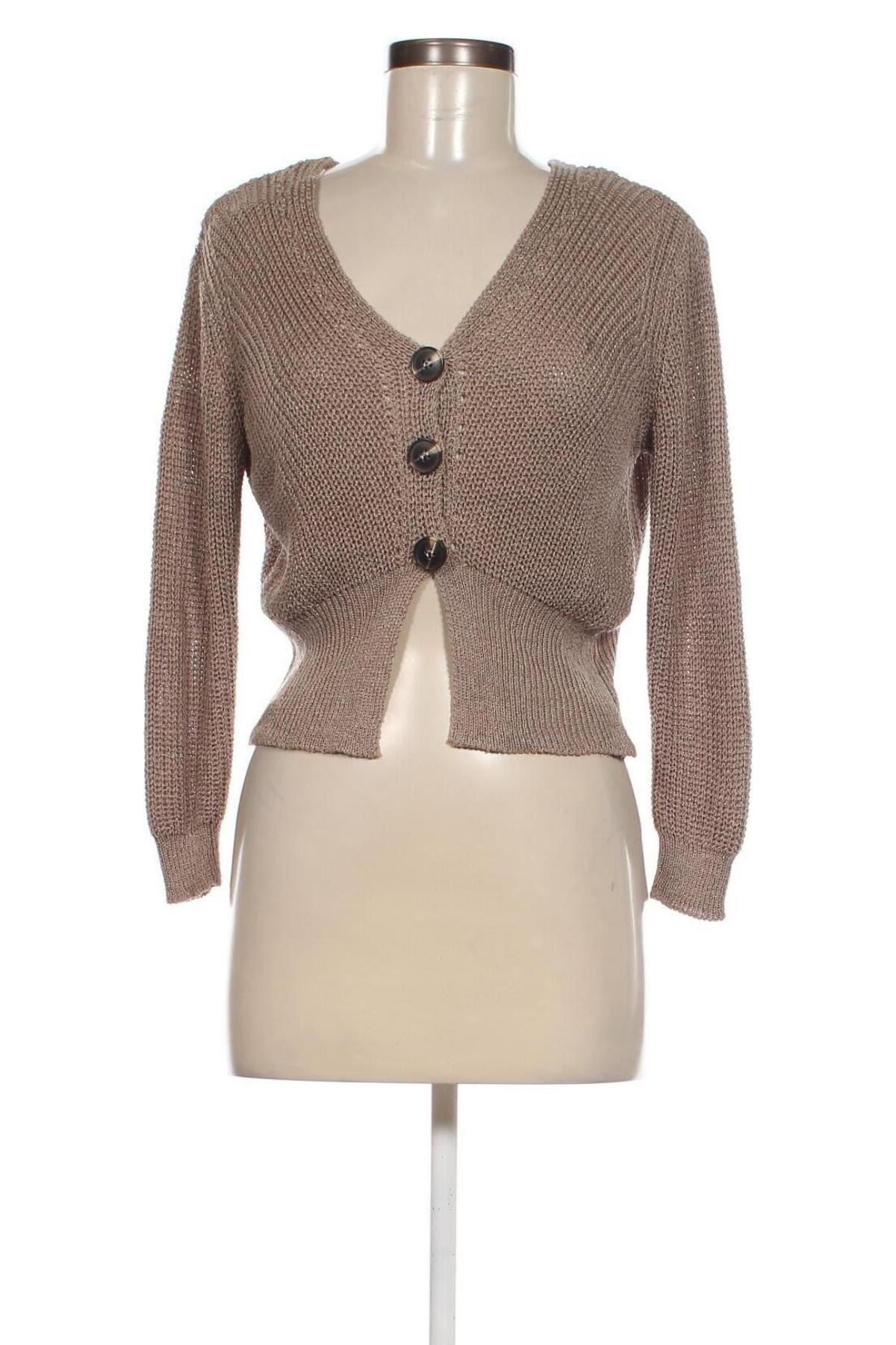 Damen Strickjacke, Größe M, Farbe Beige, Preis € 20,18