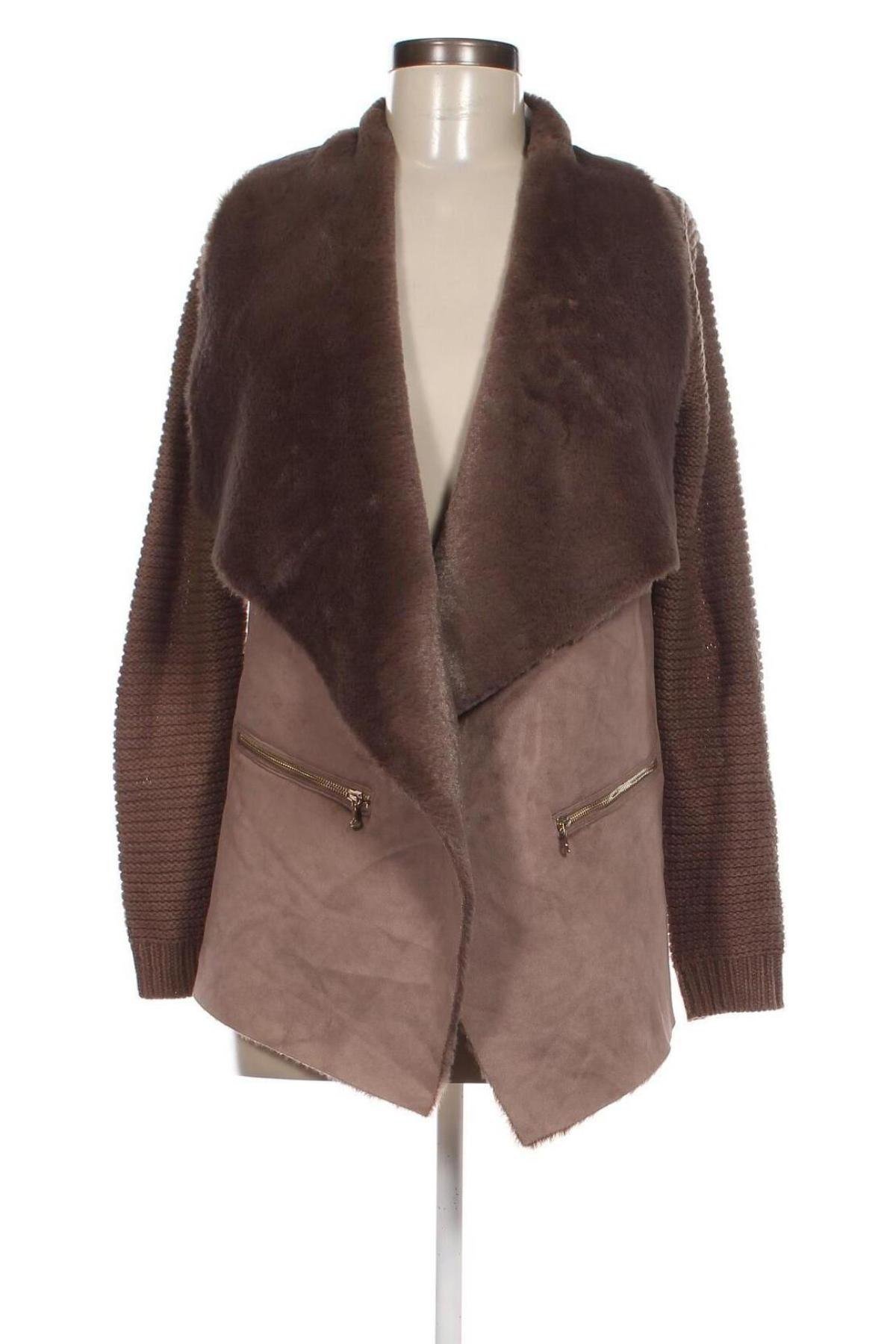 Damen Strickjacke, Größe S, Farbe Beige, Preis 16,99 €