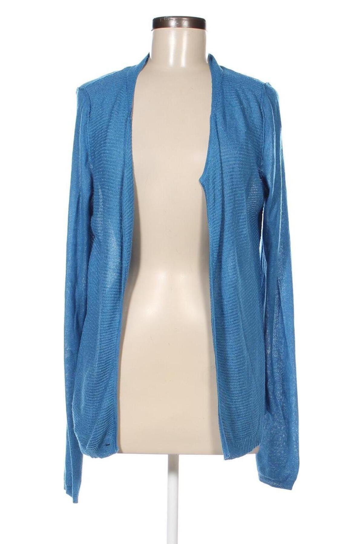 Damen Strickjacke, Größe L, Farbe Blau, Preis 9,08 €