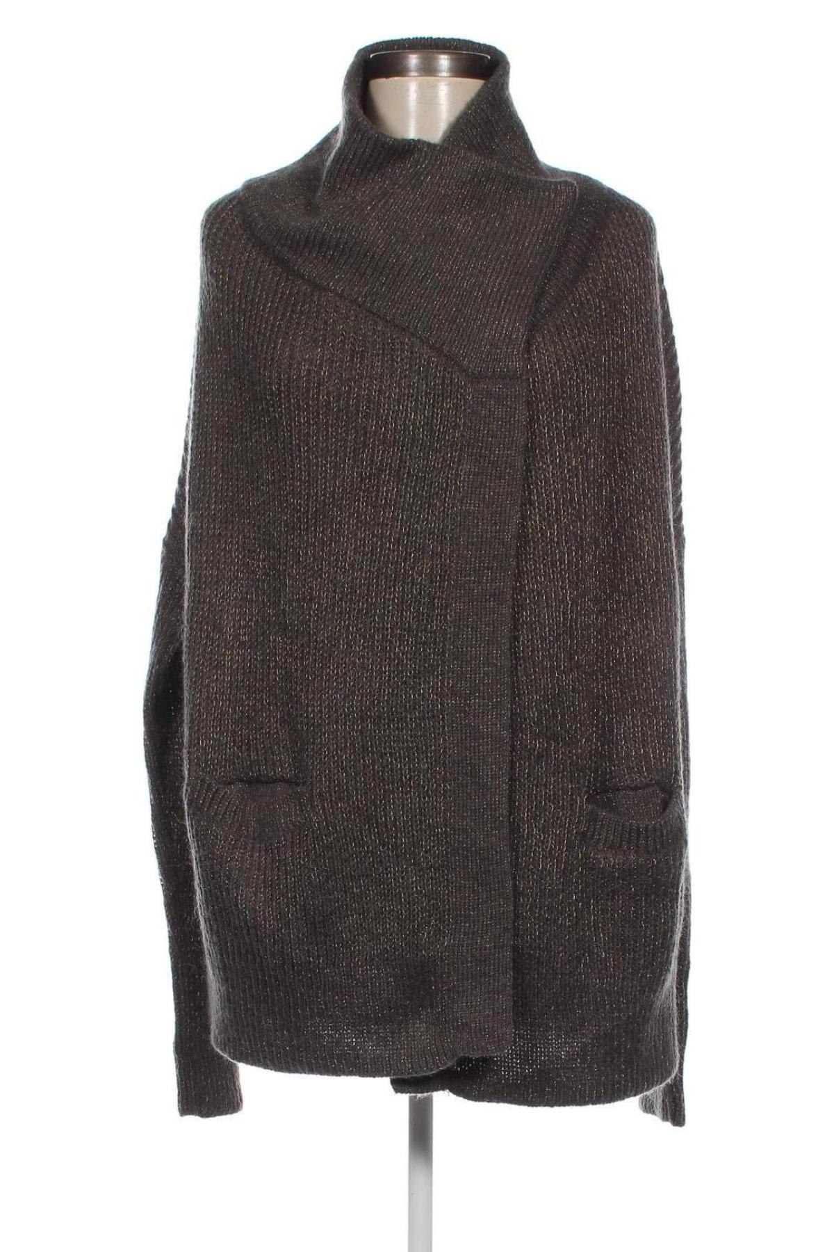 Damen Strickjacke Abercrombie & Fitch, Größe M, Farbe Grau, Preis 30,20 €