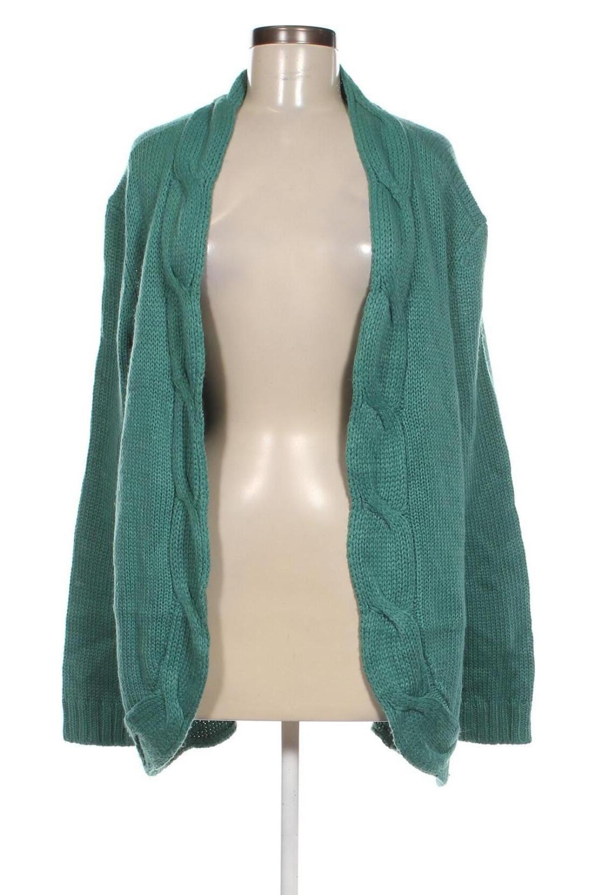 Damen Strickjacke Boysen's, Größe XL, Farbe Grün, Preis 11,91 €