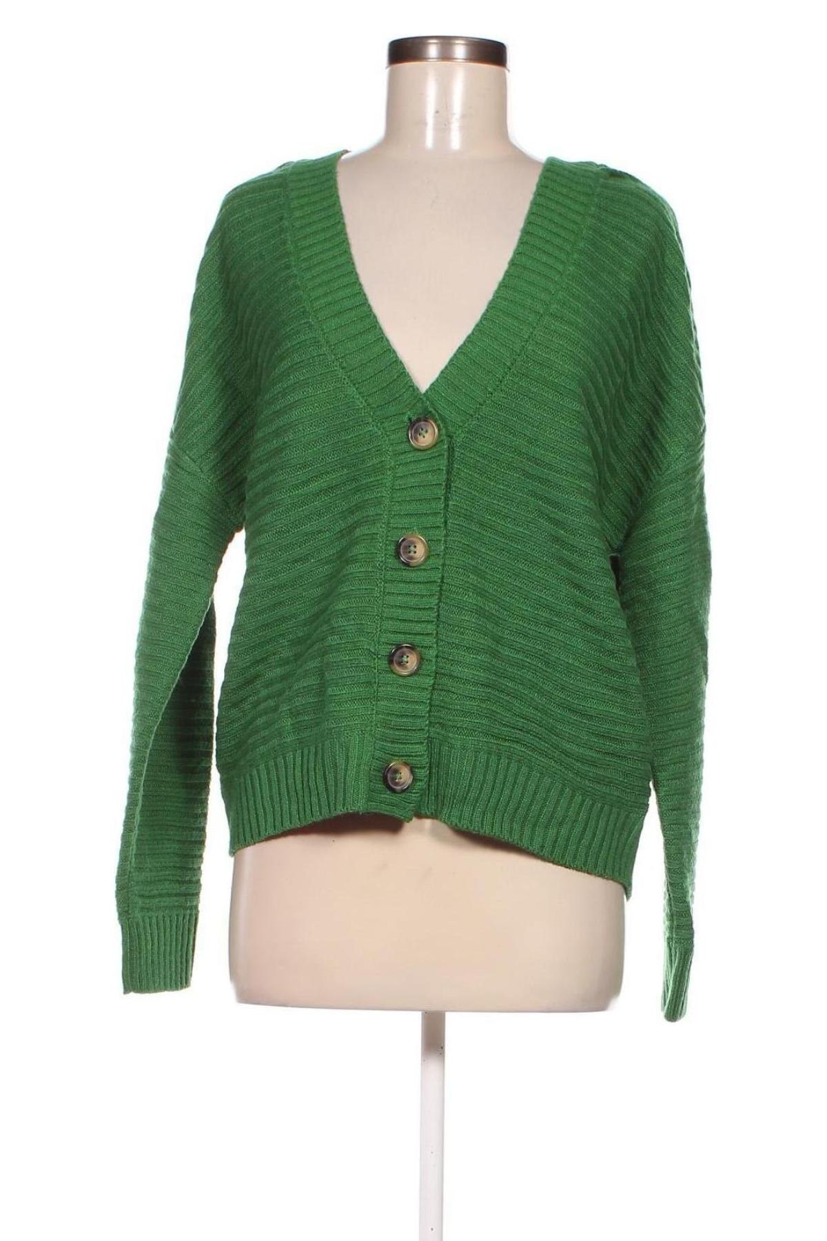 Γυναικεία ζακέτα Bpc Bonprix Collection, Μέγεθος L, Χρώμα Πράσινο, Τιμή 8,43 €