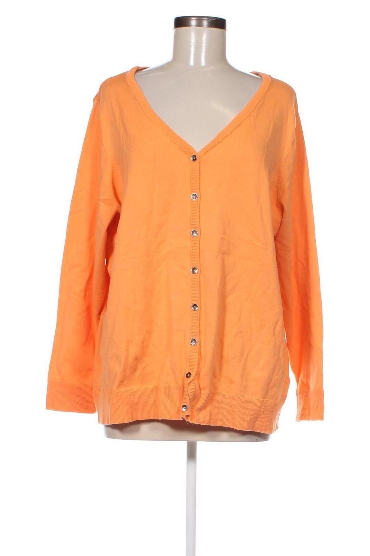 Γυναικεία ζακέτα C&A, Μέγεθος XL, Χρώμα Πορτοκαλί, Τιμή 9,87 €