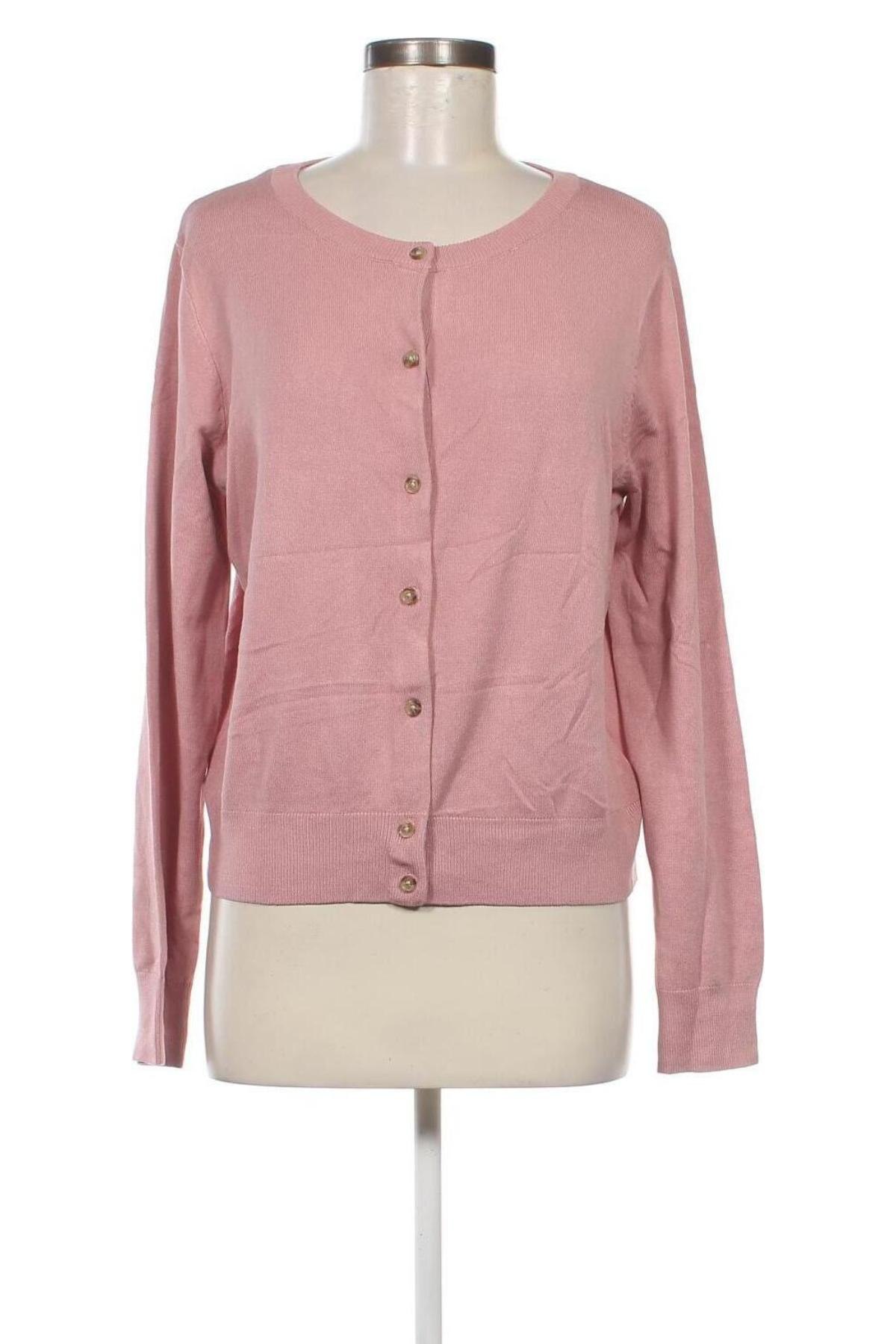 Cardigan de damă H&M, Mărime L, Culoare Roz, Preț 95,39 Lei