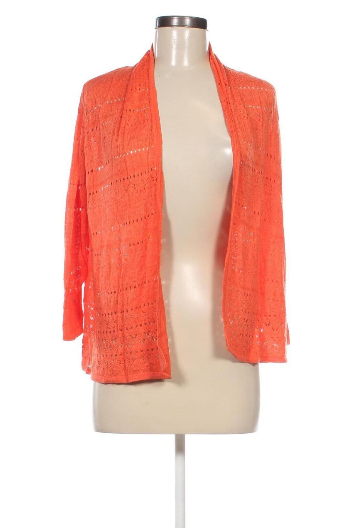 Damen Strickjacke H&M, Größe M, Farbe Orange, Preis € 5,00