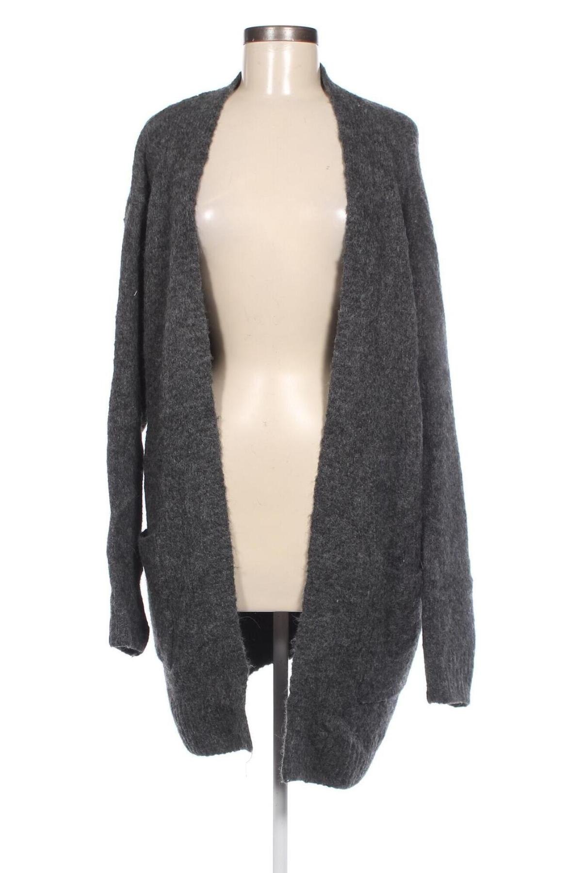 Cardigan de damă H&M, Mărime L, Culoare Gri, Preț 47,70 Lei