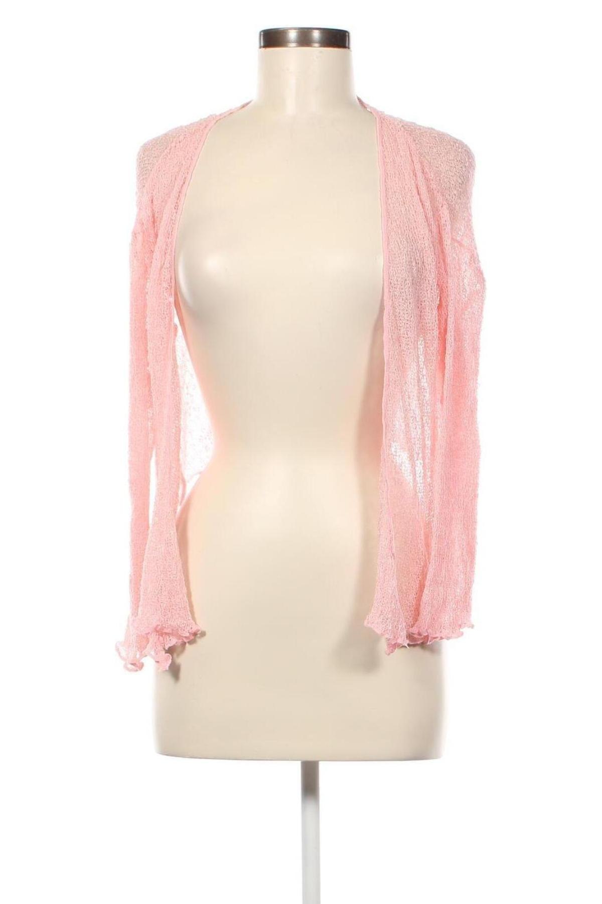 Damen Strickjacke Ikat, Größe M, Farbe Rosa, Preis 8,91 €