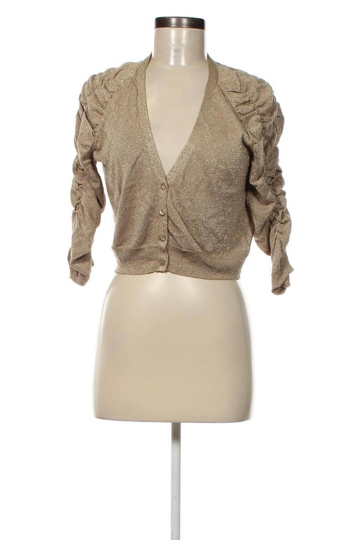 Damen Strickjacke Lindex, Größe L, Farbe Golden, Preis € 9,08