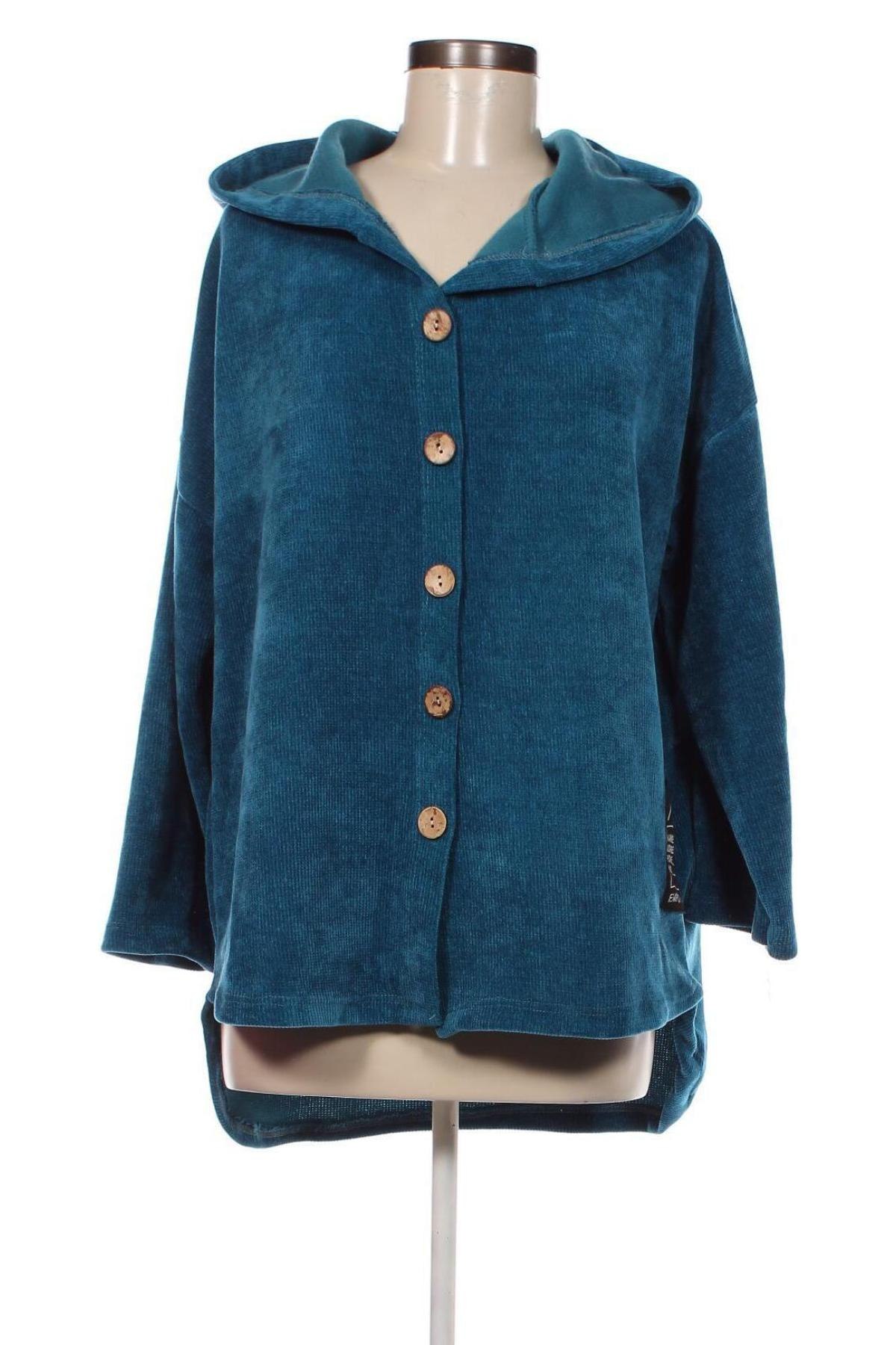 Damen Strickjacke Made In Italy, Größe M, Farbe Blau, Preis 9,08 €