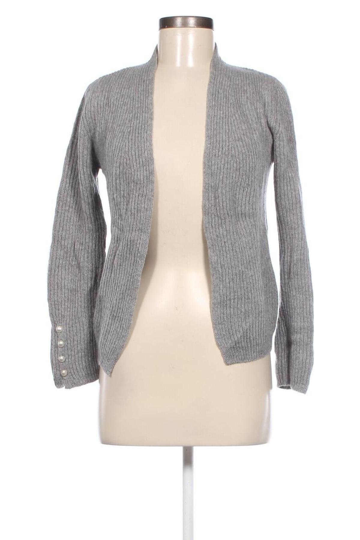 Damen Strickjacke Maison Cashmere, Größe S, Farbe Grau, Preis € 46,76