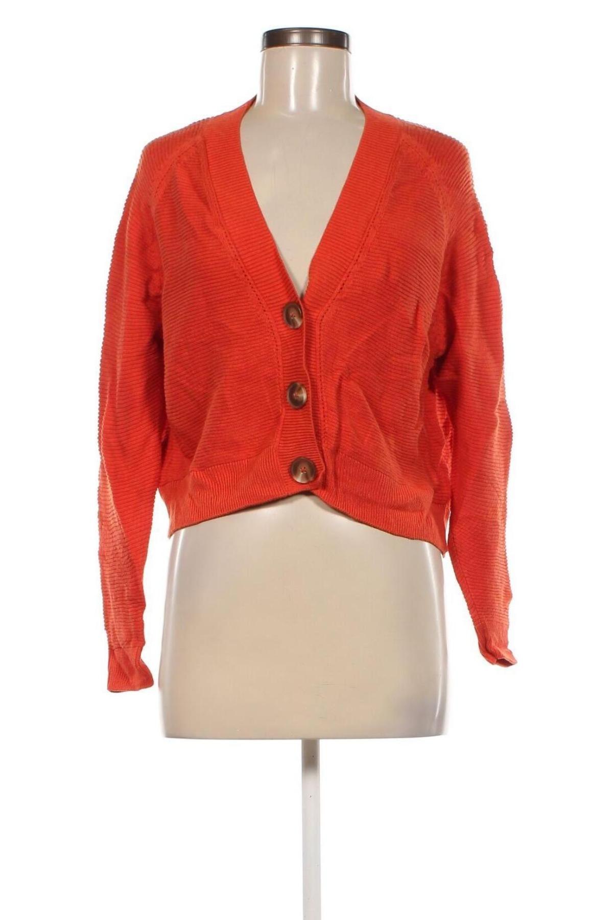 Γυναικεία ζακέτα S.Oliver, Μέγεθος XS, Χρώμα Πορτοκαλί, Τιμή 11,41 €