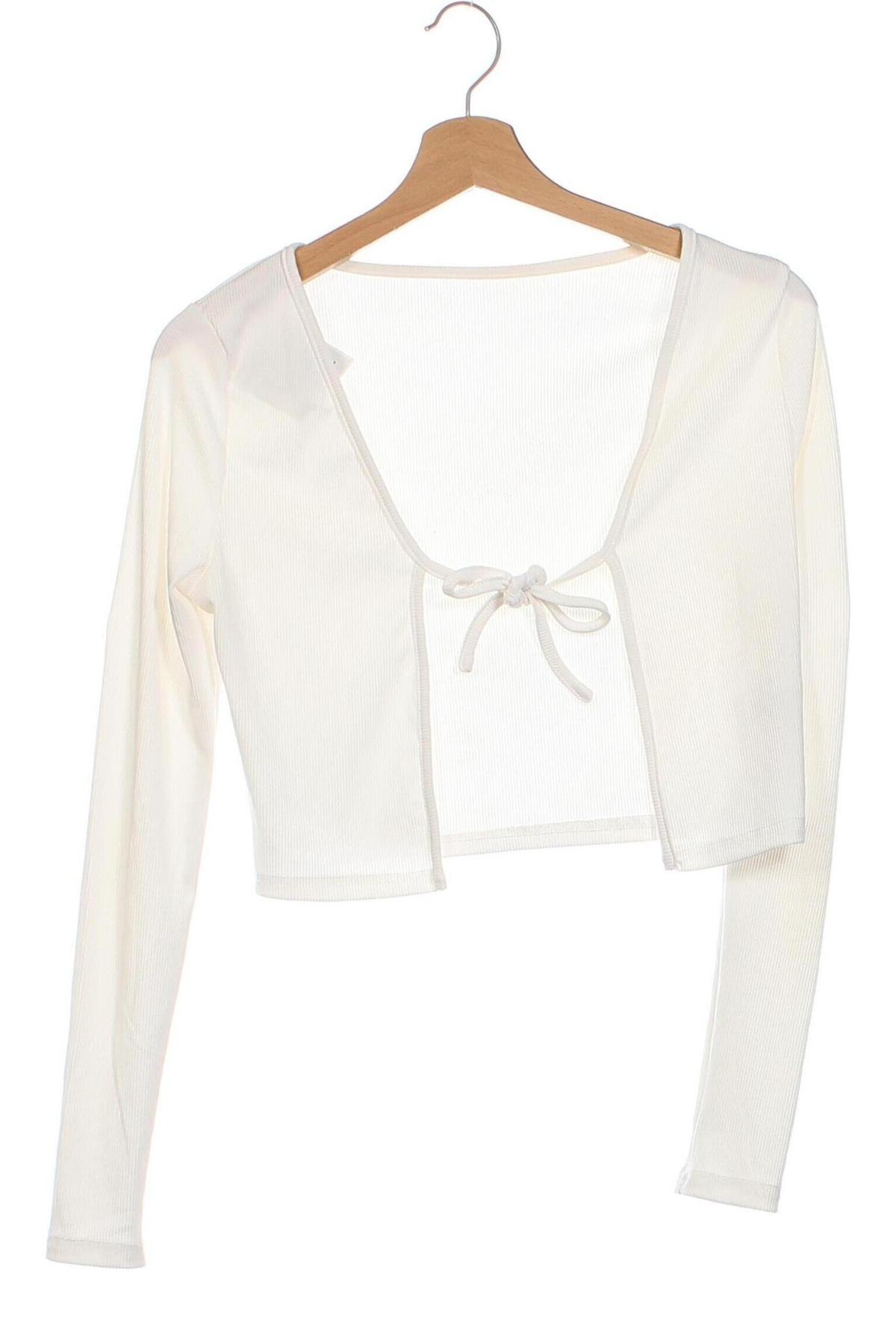 Damen Strickjacke SHEIN, Größe XS, Farbe Weiß, Preis 8,90 €