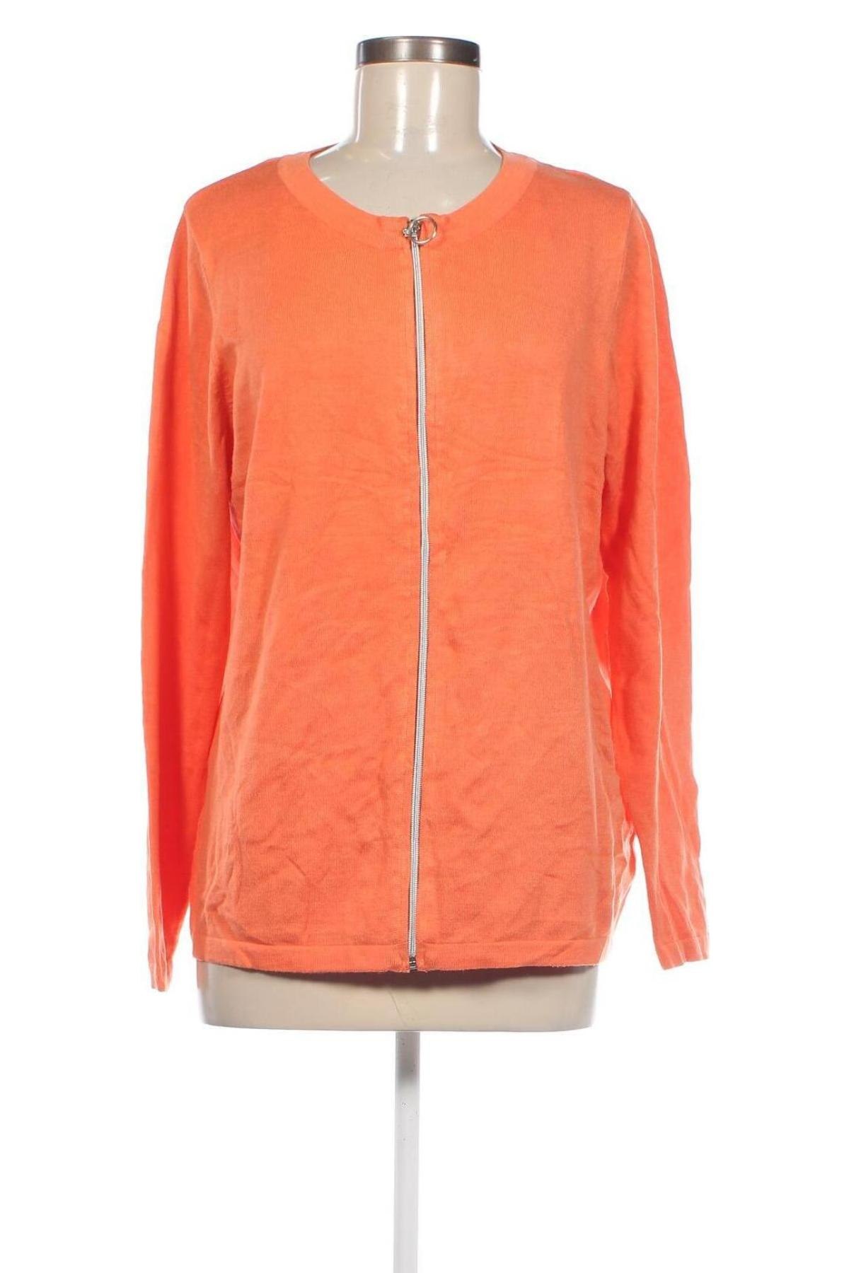 Γυναικεία ζακέτα Steilmann, Μέγεθος XL, Χρώμα Πορτοκαλί, Τιμή 11,12 €