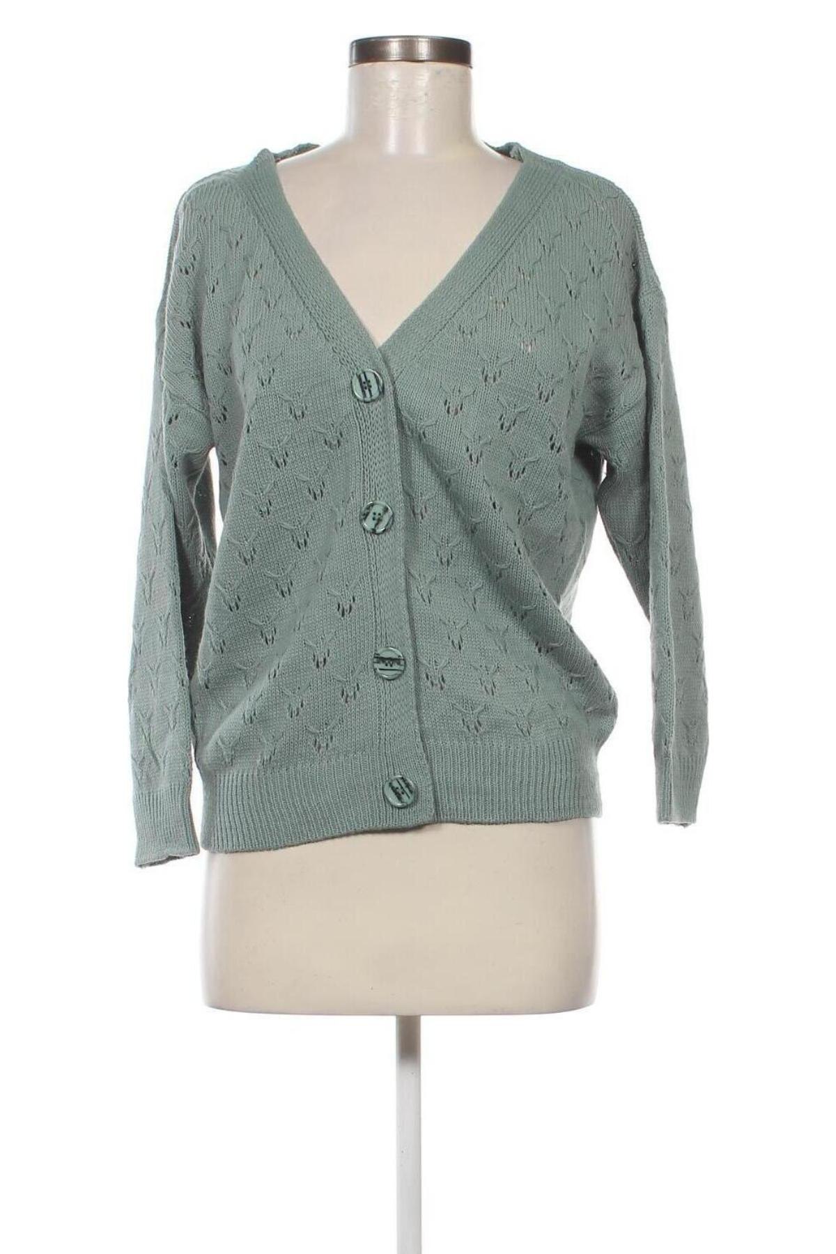 Damen Strickjacke Trendyol, Größe S, Farbe Grün, Preis 13,63 €