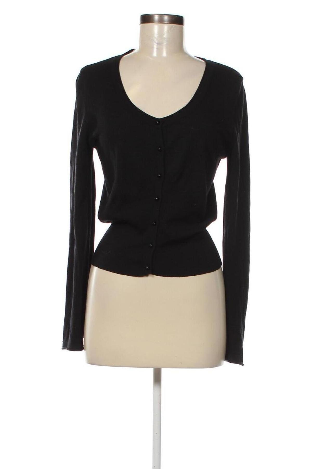 Cardigan de damă Wolford, Mărime L, Culoare Negru, Preț 350,66 Lei