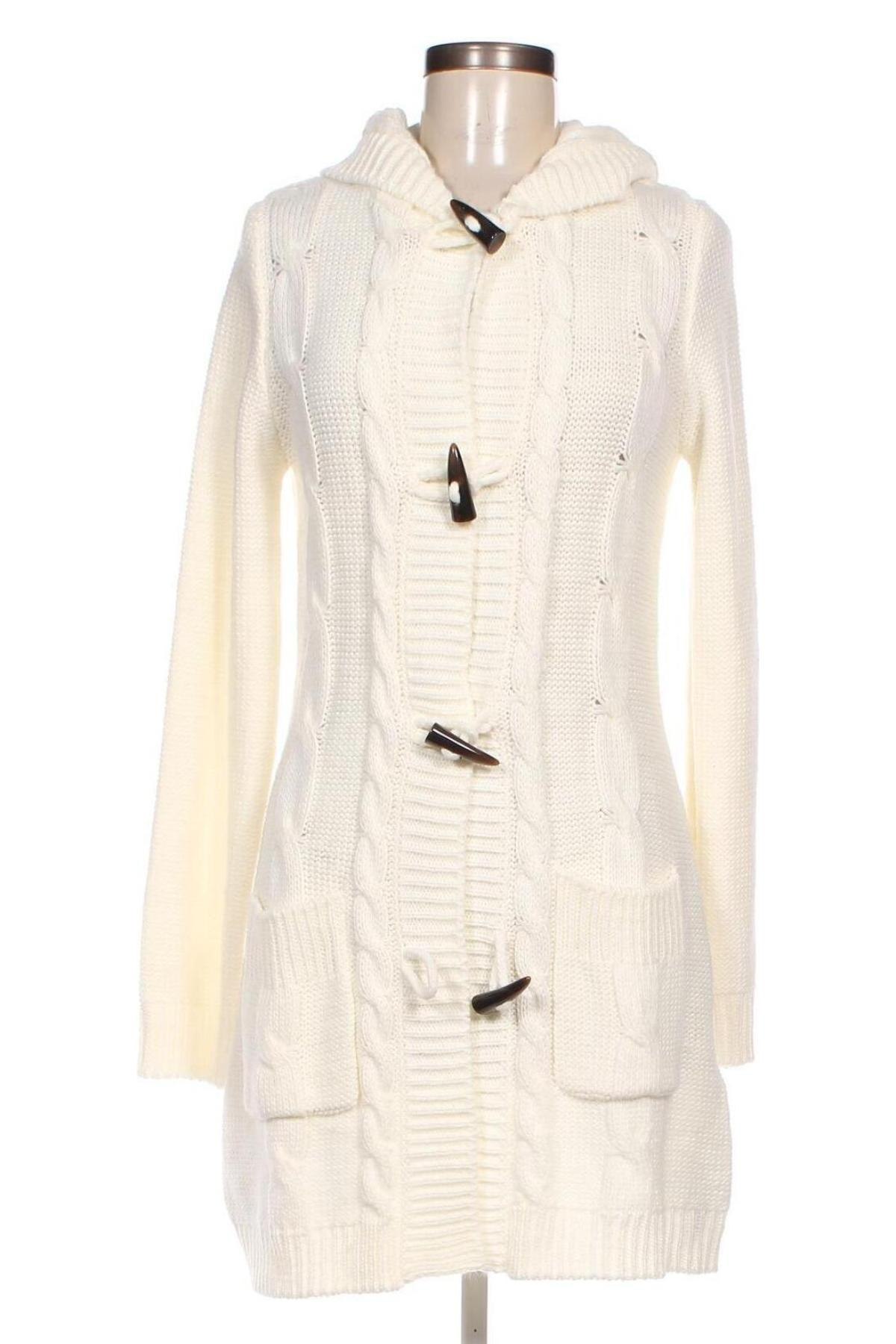 Damen Strickjacke Woman By Tchibo, Größe S, Farbe Weiß, Preis 7,98 €