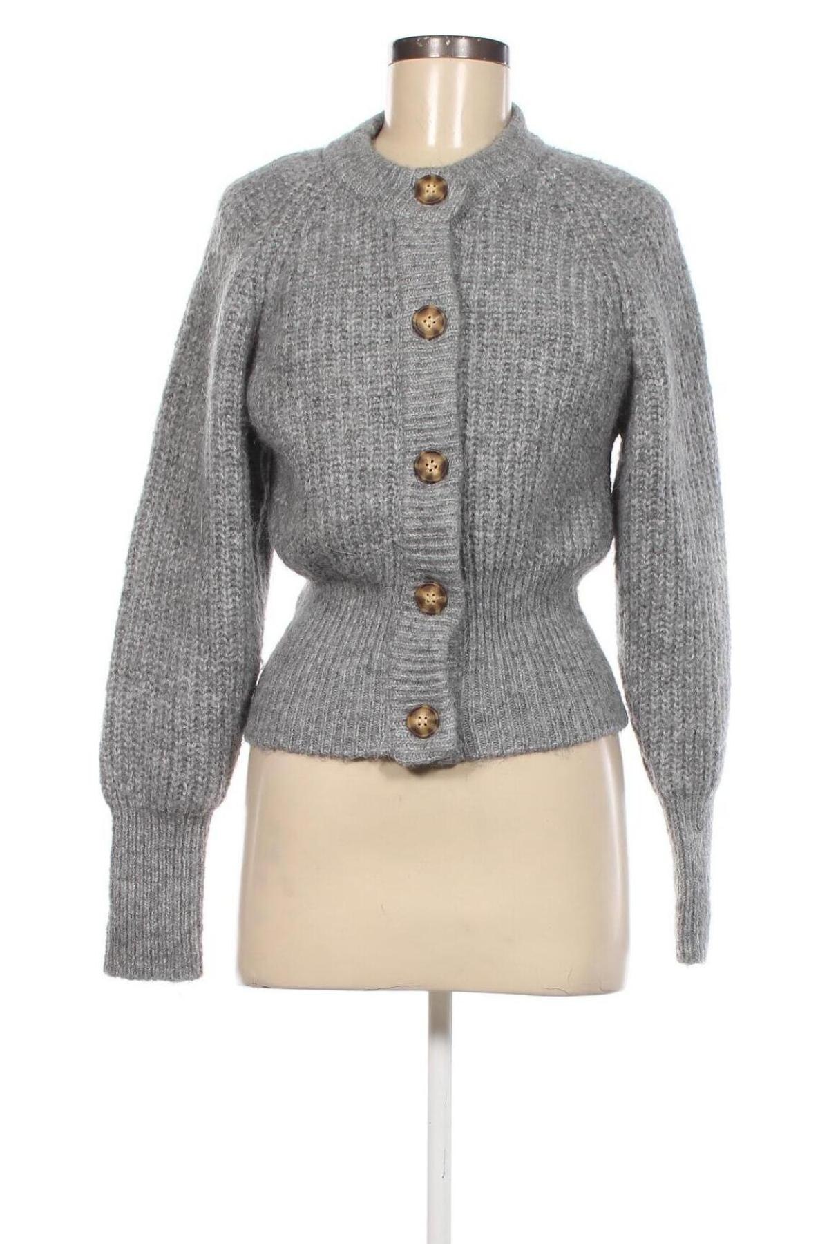 Damen Strickjacke Zara, Größe M, Farbe Grau, Preis 18,79 €