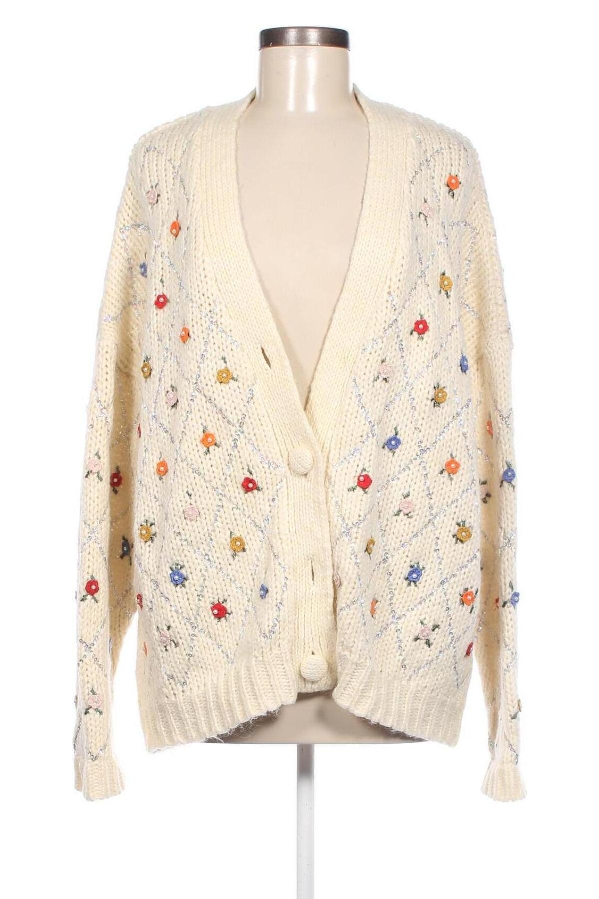 Damen Strickjacke Zara, Größe S, Farbe Mehrfarbig, Preis € 18,79