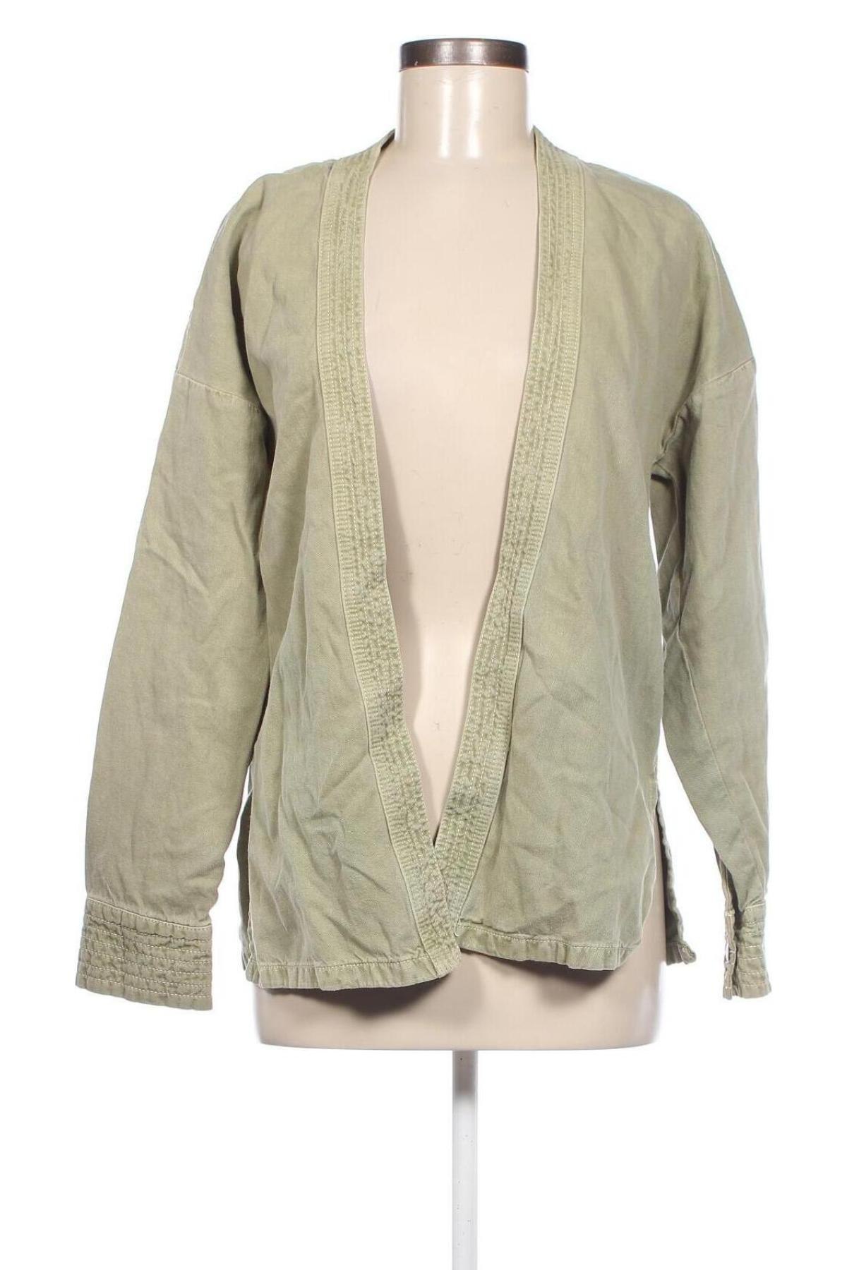 Cardigan de damă Zara, Mărime XS, Culoare Verde, Preț 35,99 Lei