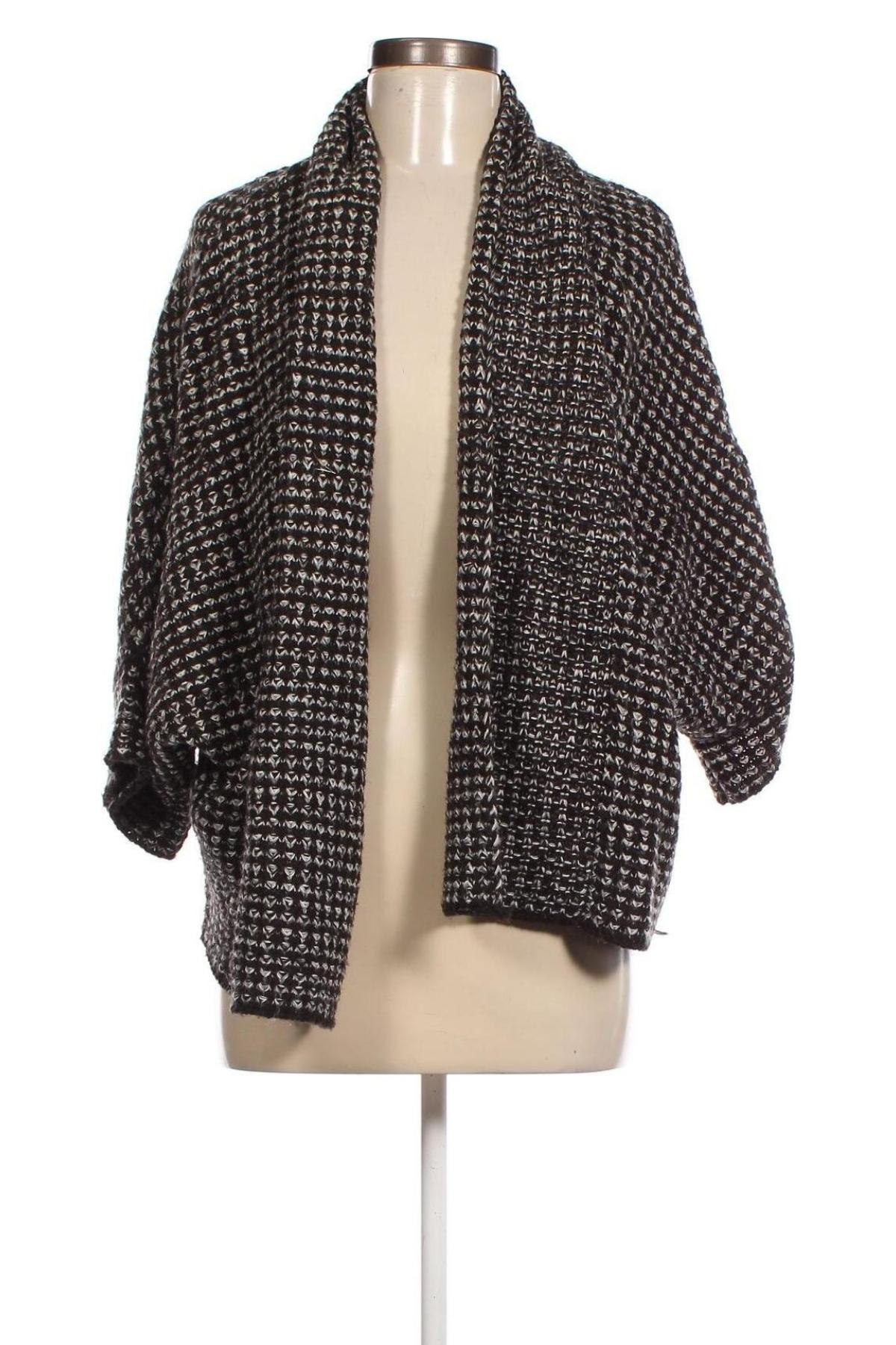 Дамска жилетка Zara Knitwear, Размер M, Цвят Черен, Цена 12,69 лв.