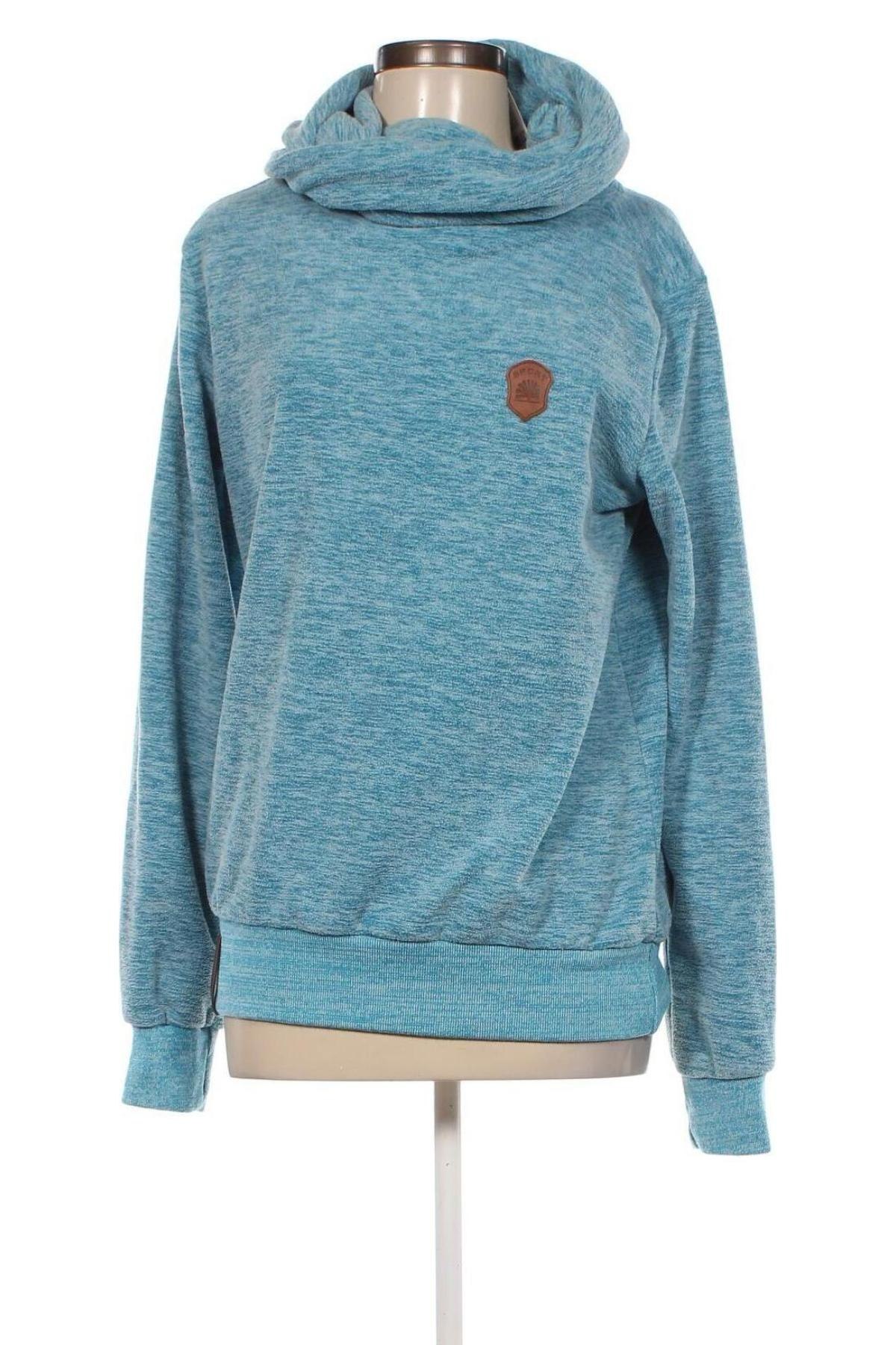 Damen Fleece Shirt, Größe L, Farbe Blau, Preis 6,40 €