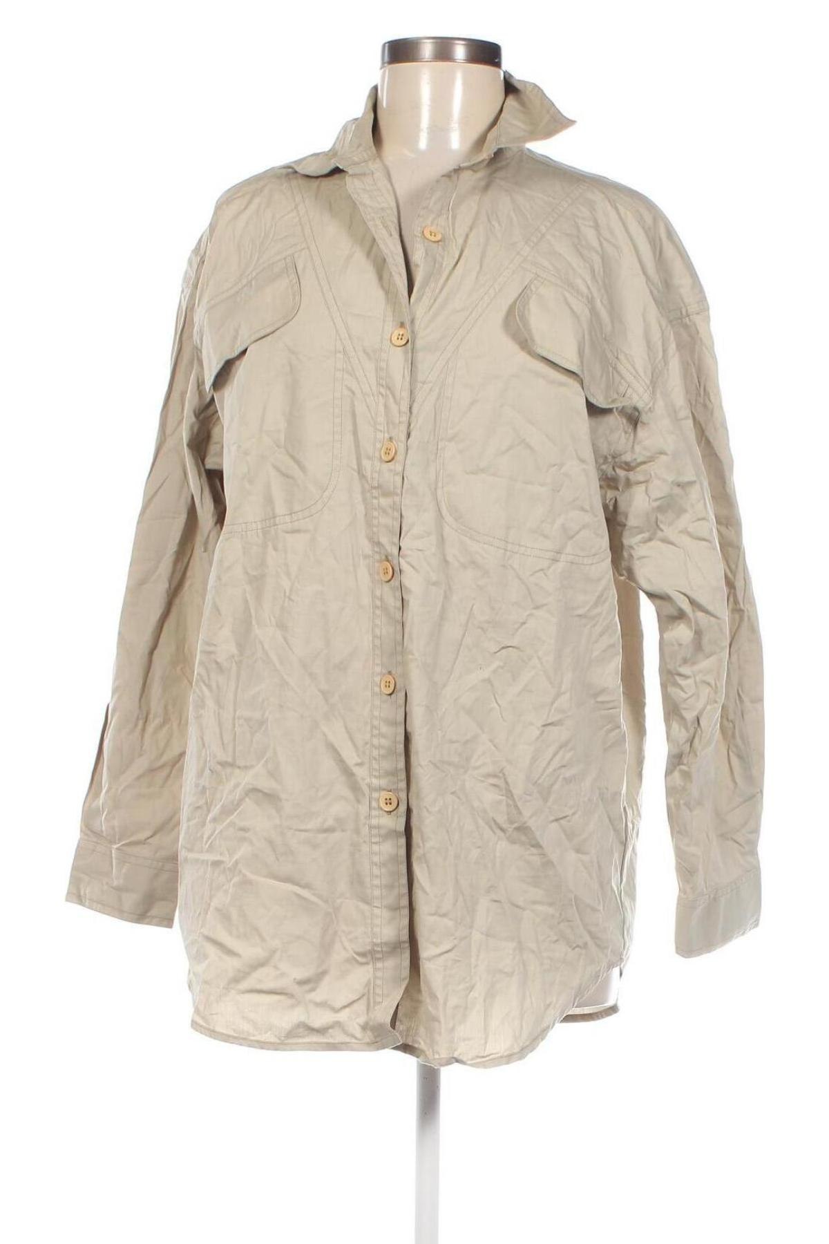 Γυναικείο πουκάμισο, Μέγεθος M, Χρώμα  Μπέζ, Τιμή 12,37 €