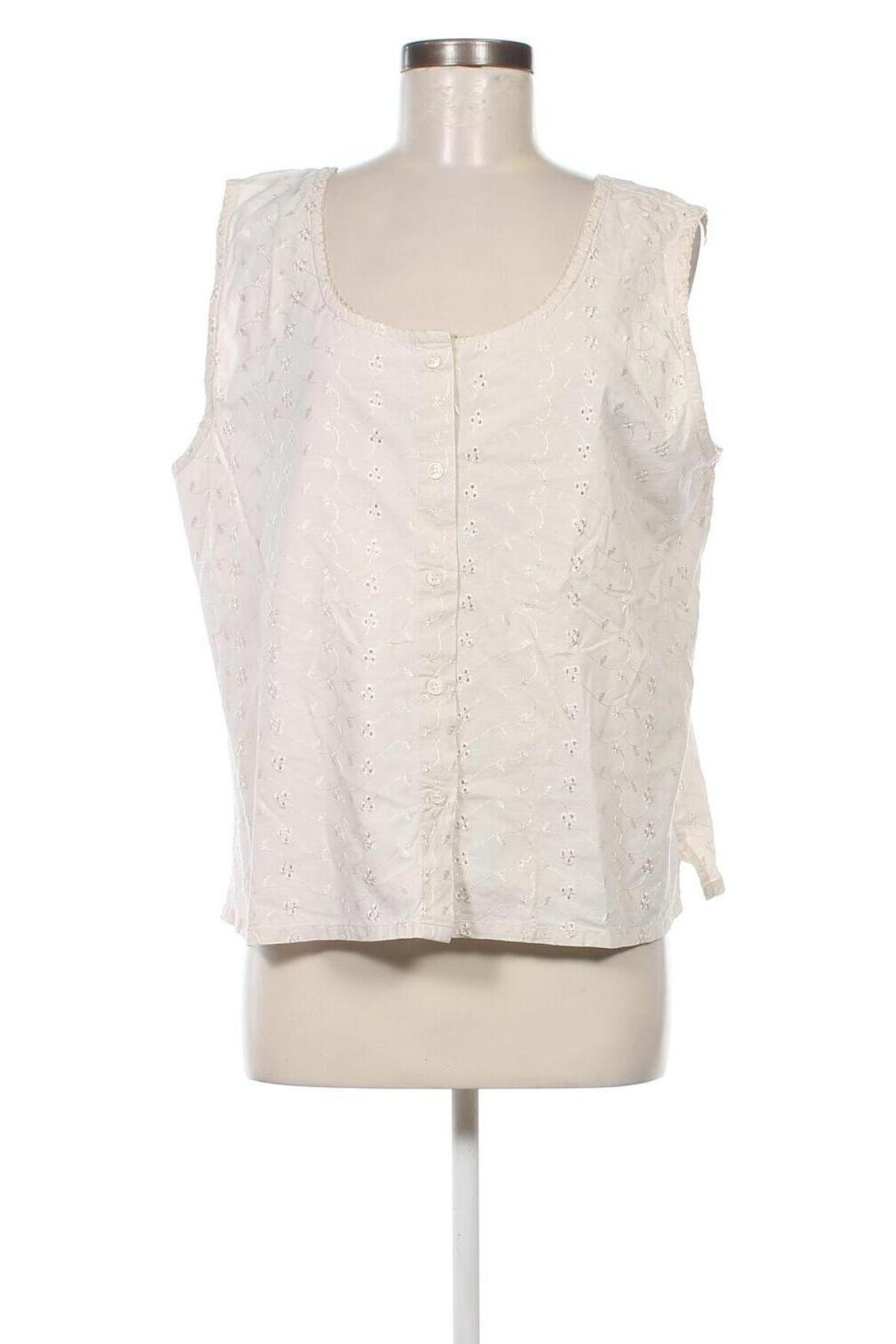 Γυναικείο πουκάμισο, Μέγεθος L, Χρώμα Εκρού, Τιμή 7,66 €