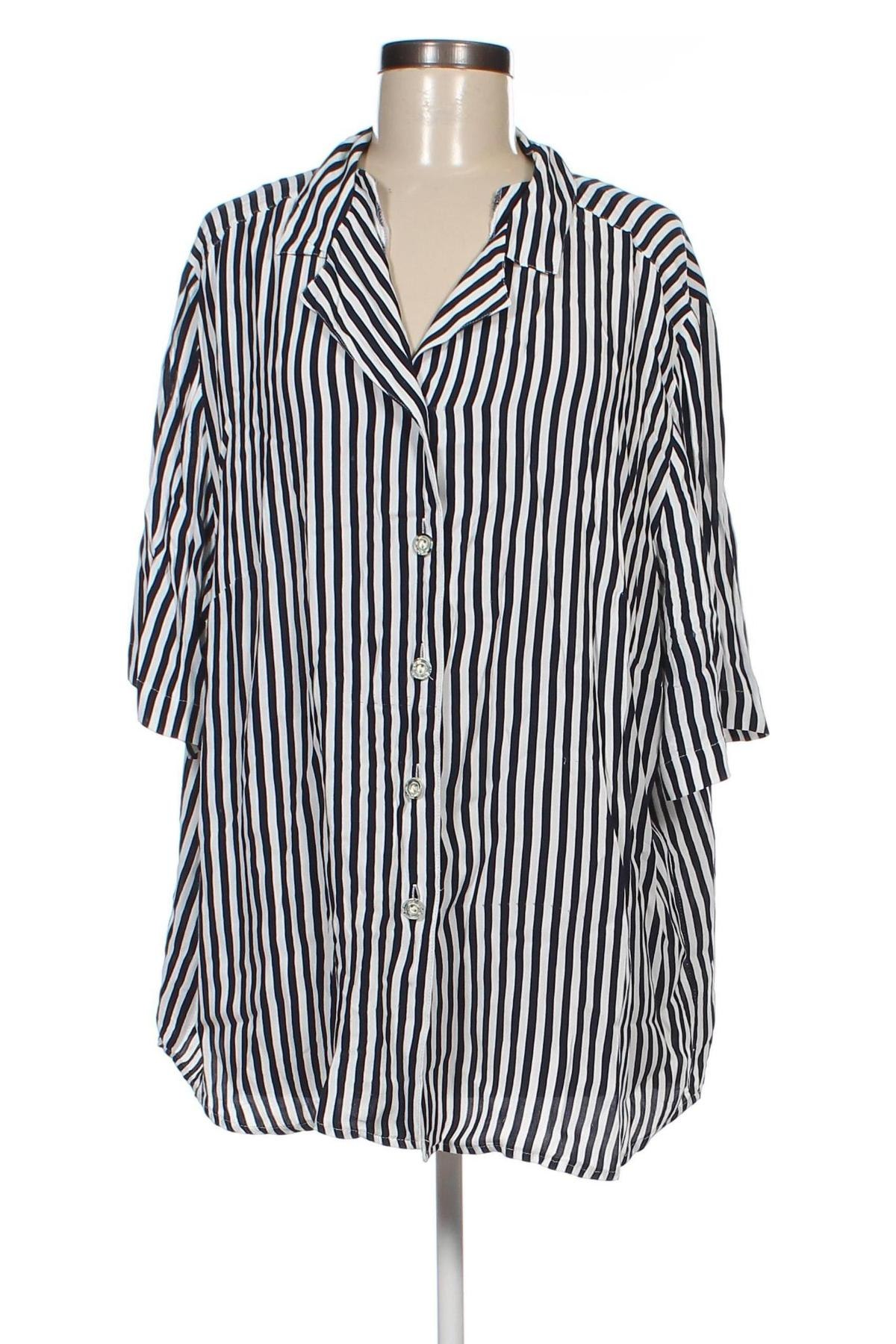 Γυναικείο πουκάμισο, Μέγεθος 3XL, Χρώμα Πολύχρωμο, Τιμή 7,67 €