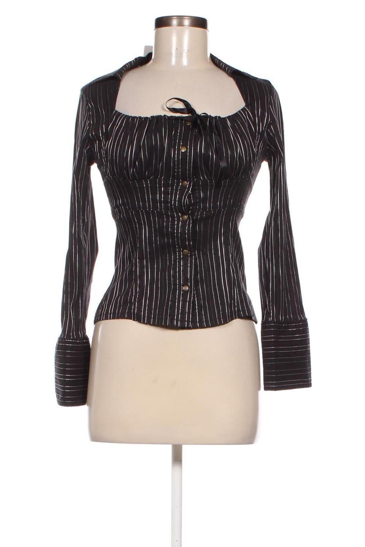 Γυναικείο πουκάμισο, Μέγεθος S, Χρώμα Μαύρο, Τιμή 7,29 €