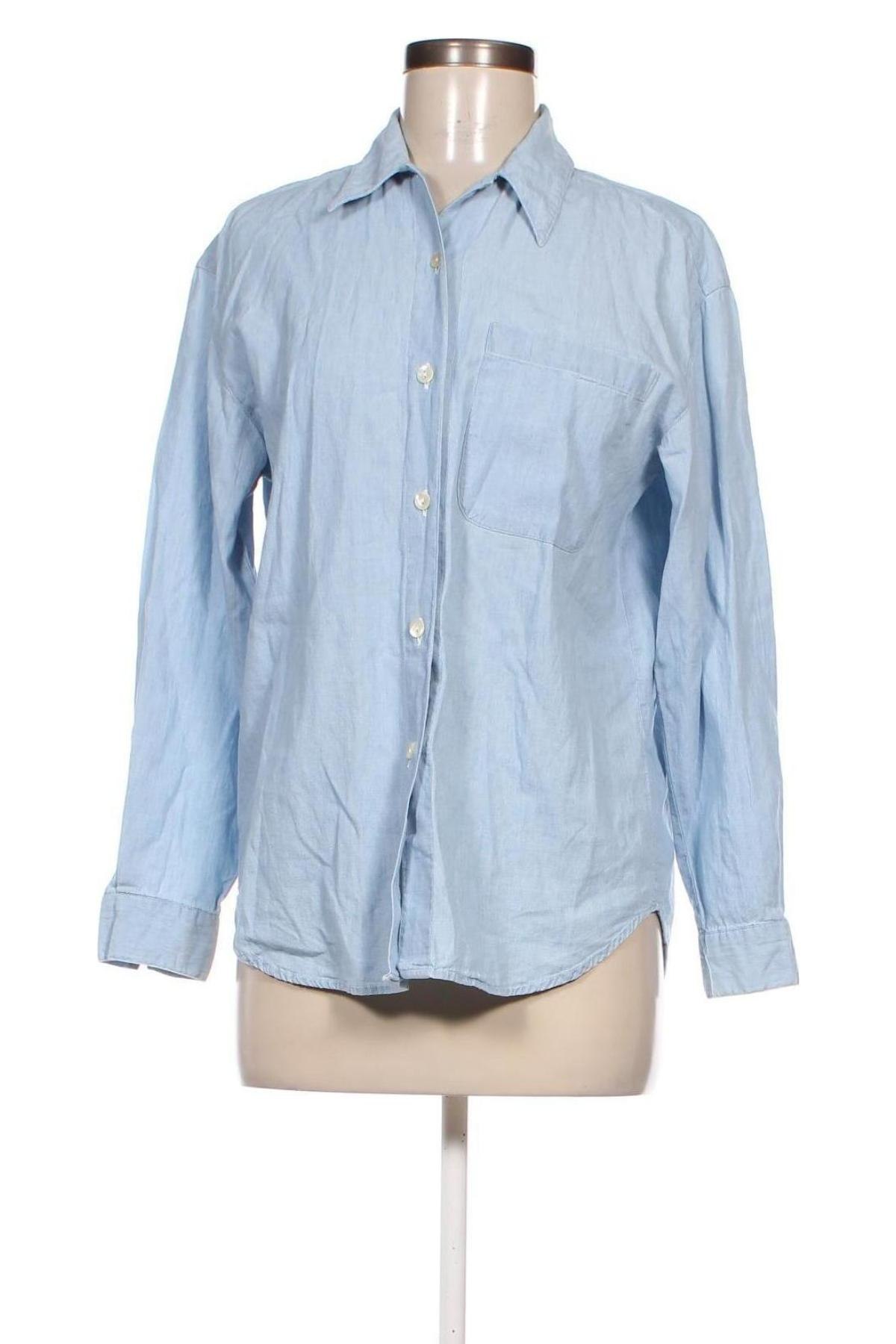Γυναικείο πουκάμισο, Μέγεθος S, Χρώμα Μπλέ, Τιμή 7,70 €