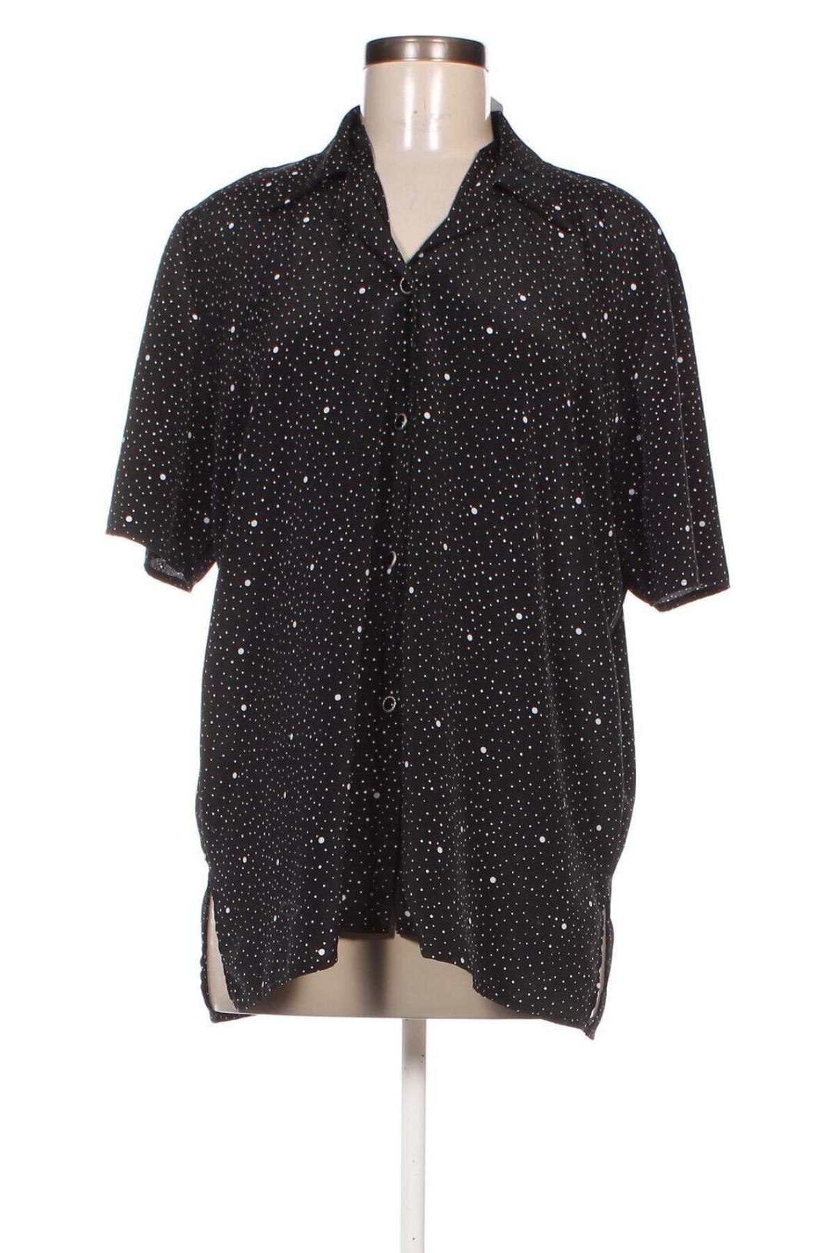 Γυναικείο πουκάμισο, Μέγεθος XL, Χρώμα Μαύρο, Τιμή 7,29 €