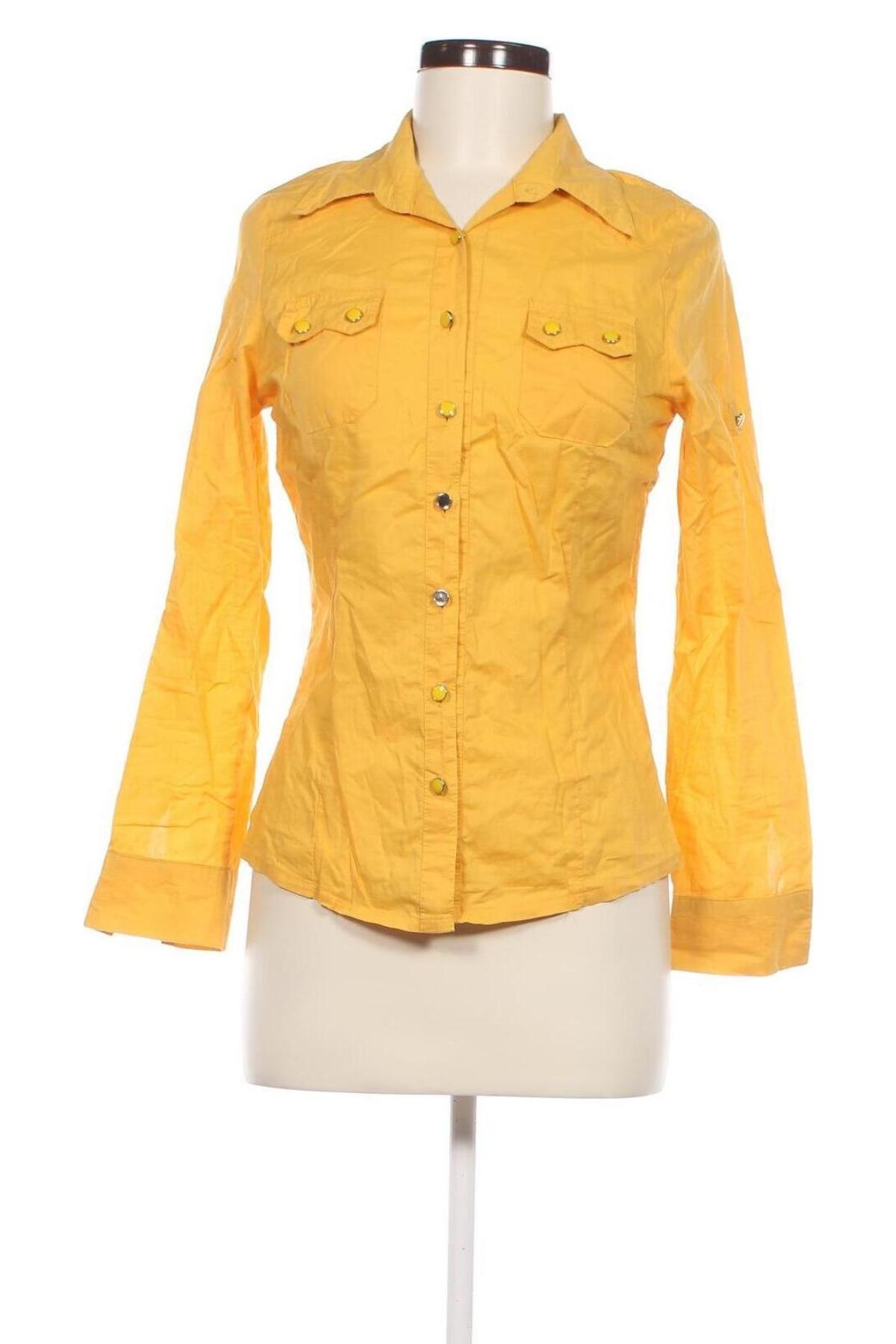 Γυναικείο πουκάμισο, Μέγεθος S, Χρώμα Κίτρινο, Τιμή 7,67 €