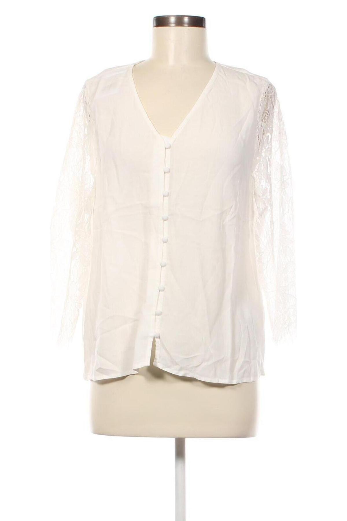 Γυναικείο πουκάμισο About You, Μέγεθος XL, Χρώμα Εκρού, Τιμή 14,23 €