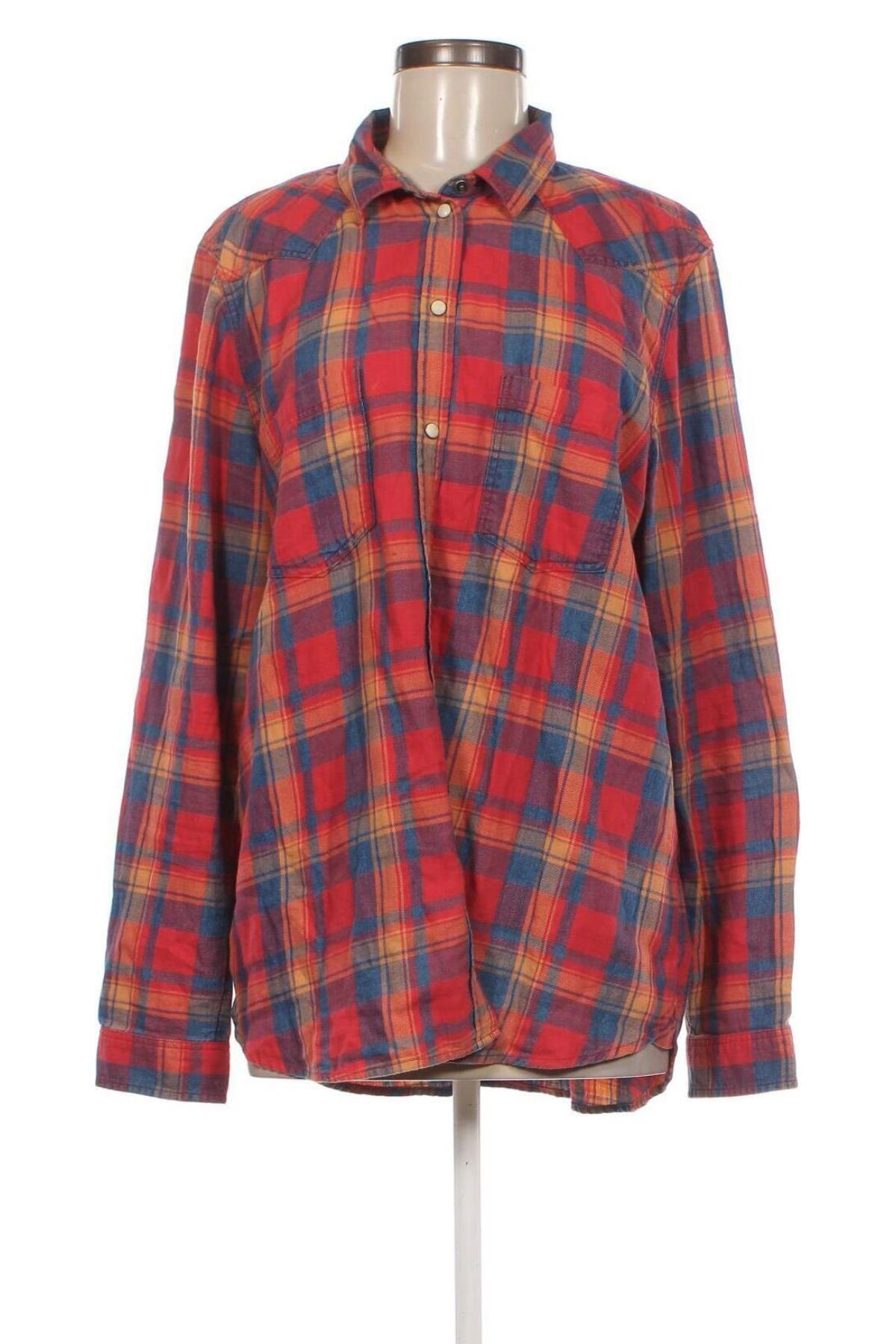 Γυναικείο πουκάμισο American Eagle, Μέγεθος XL, Χρώμα Πολύχρωμο, Τιμή 11,57 €