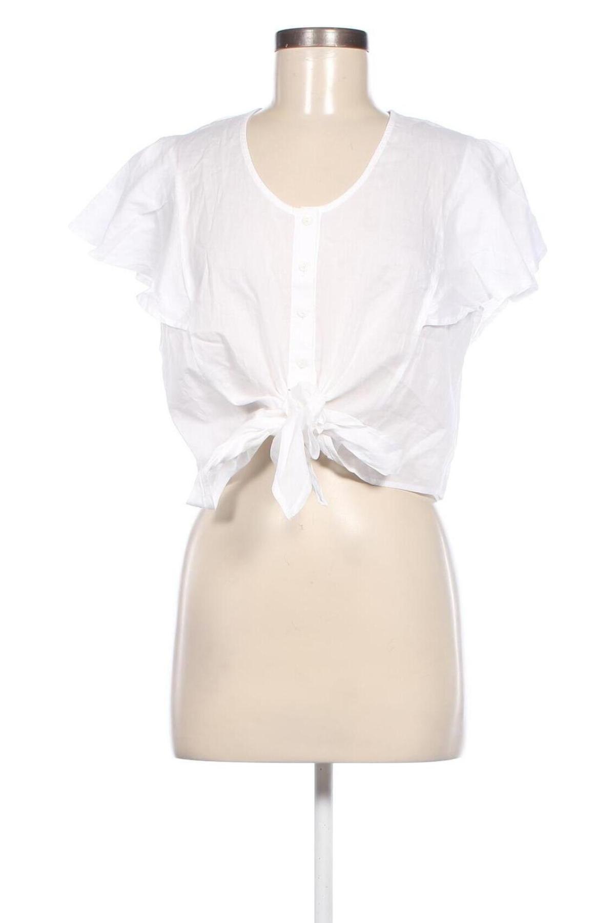 Γυναικείο πουκάμισο Bizance, Μέγεθος L, Χρώμα Λευκό, Τιμή 19,85 €