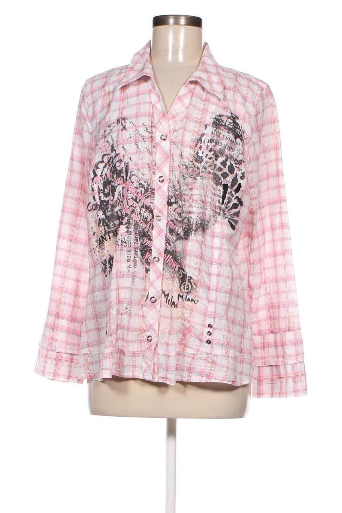 Γυναικείο πουκάμισο Bonita, Μέγεθος XL, Χρώμα Πολύχρωμο, Τιμή 7,41 €